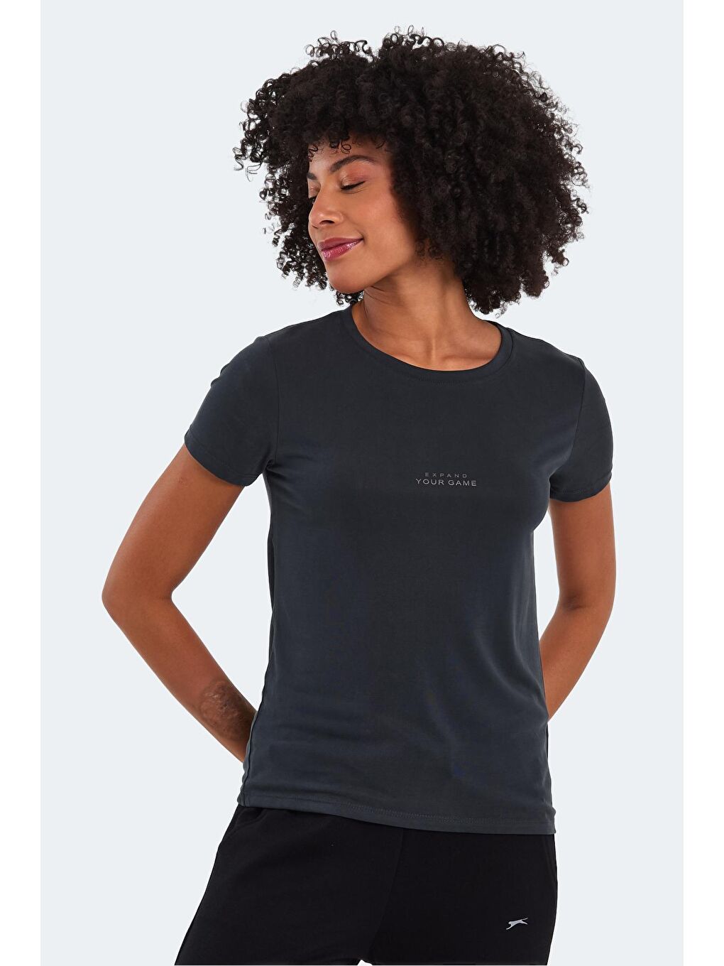 PAYTONS Kadın T-Shirt Siyah-2