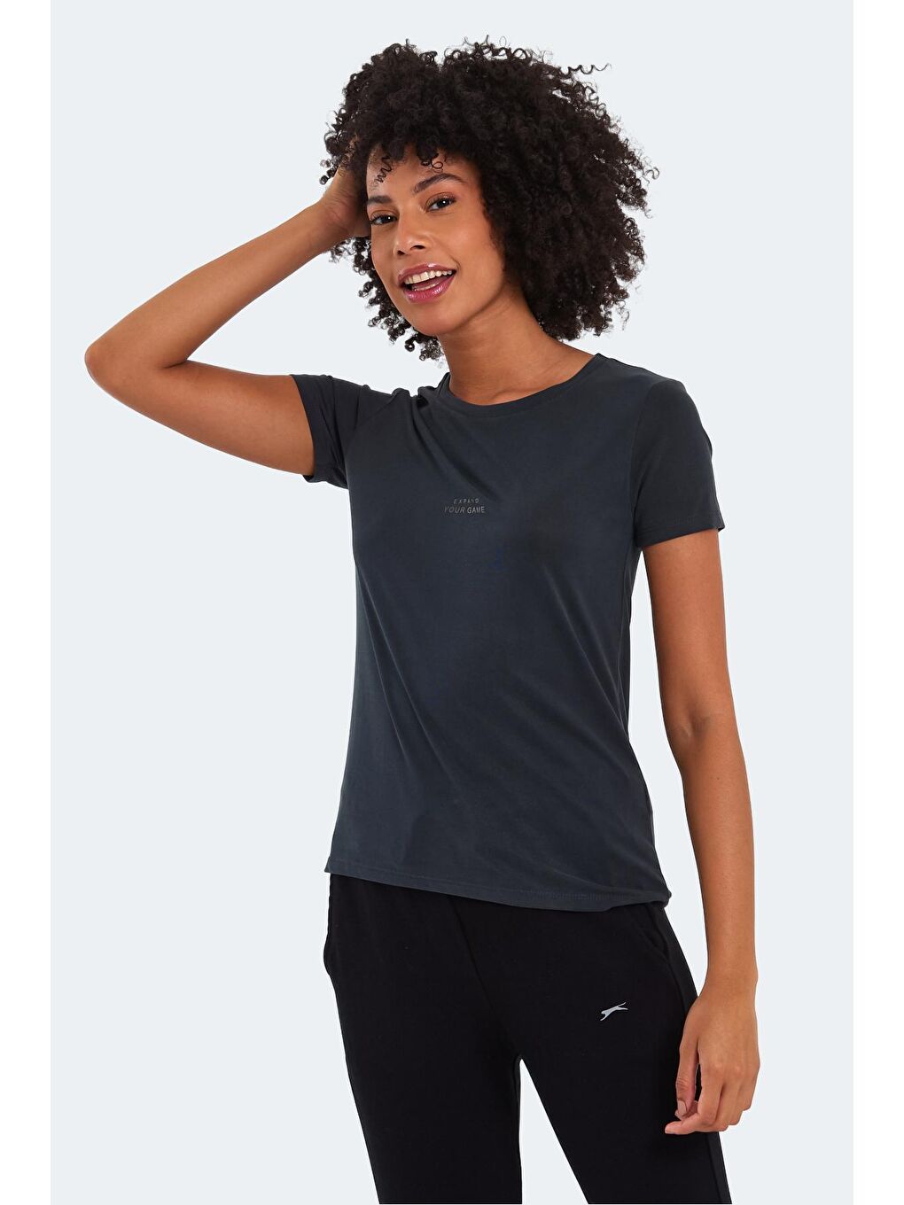 PAYTONS Kadın T-Shirt Siyah-3