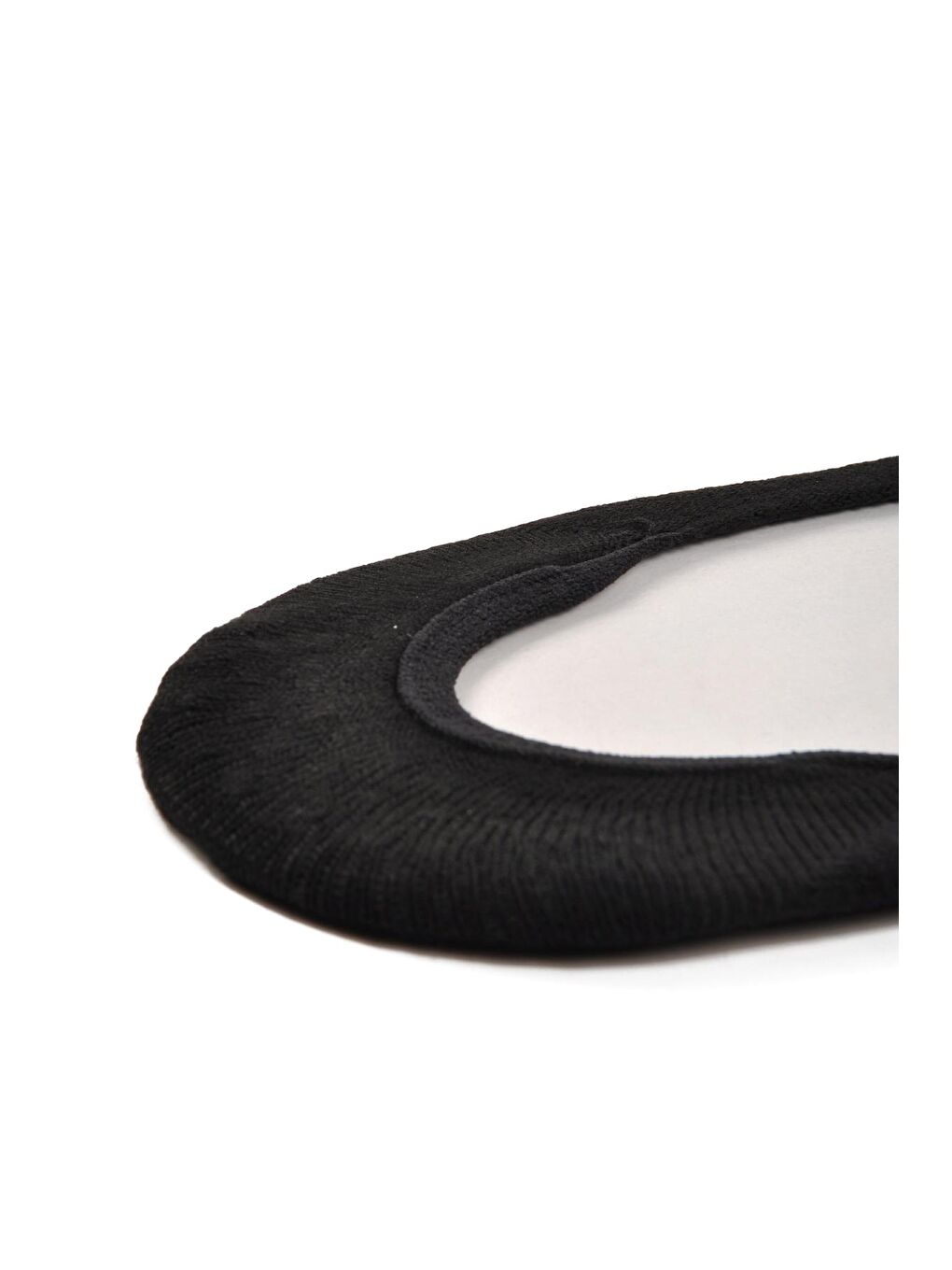 24K002 Siyah Bambu Babet Çorap-2