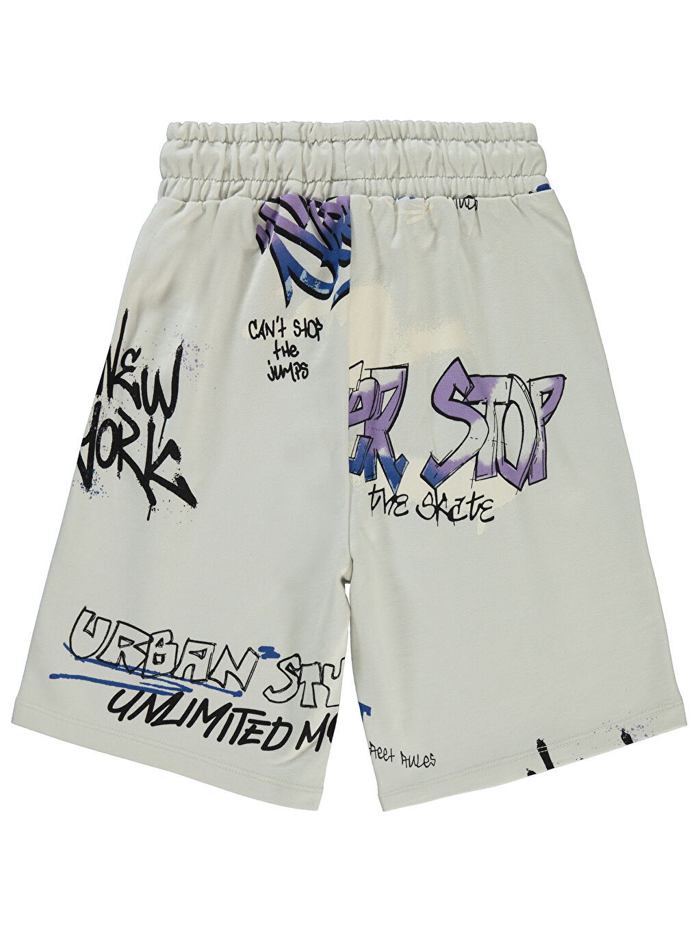 Boys Erkek Çocuk Kapri 6-9 Yaş Açık Gri-1