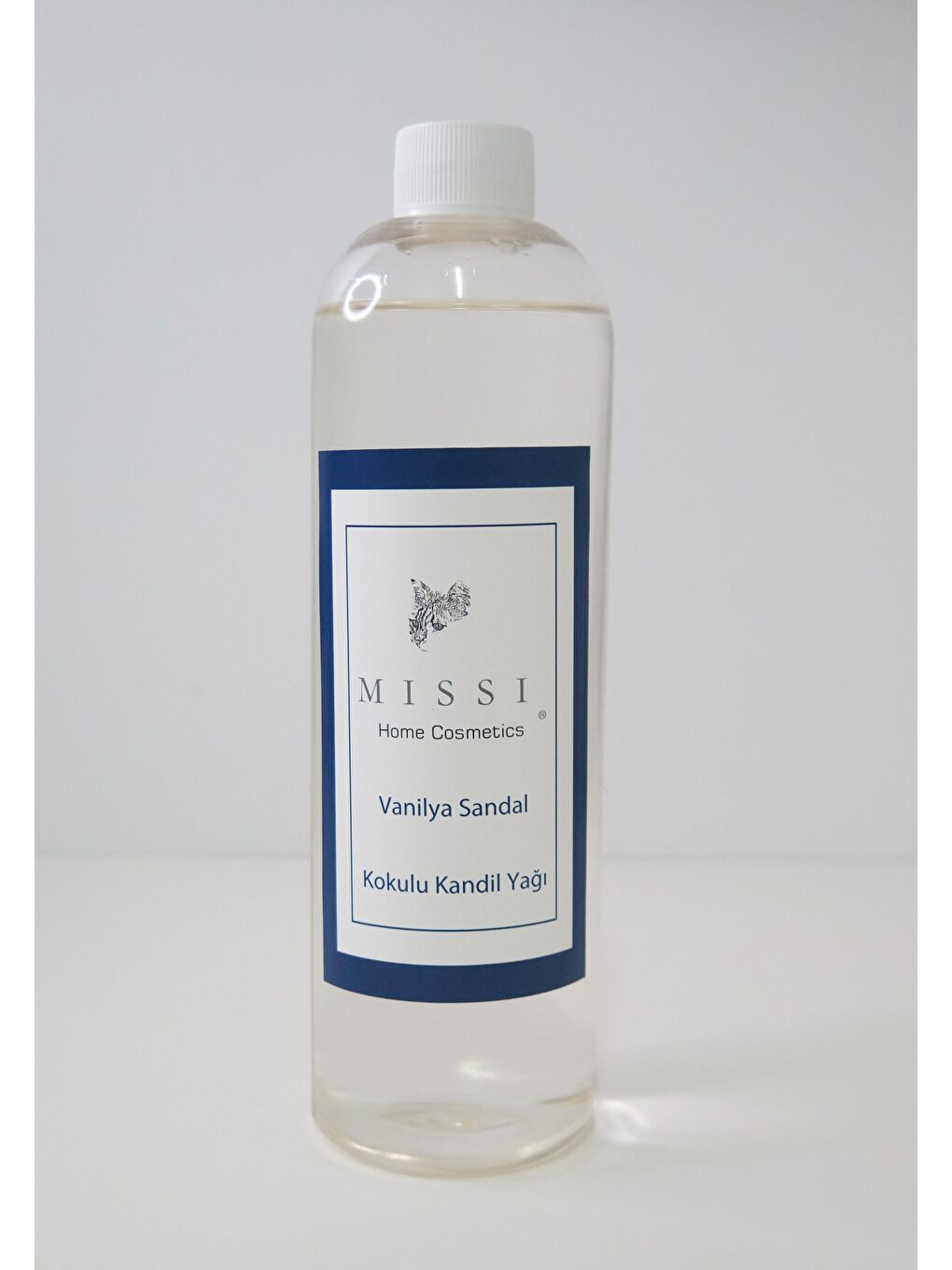 Renksiz 400 ml Vanilya Sandal Kokulu Kandil Yağı