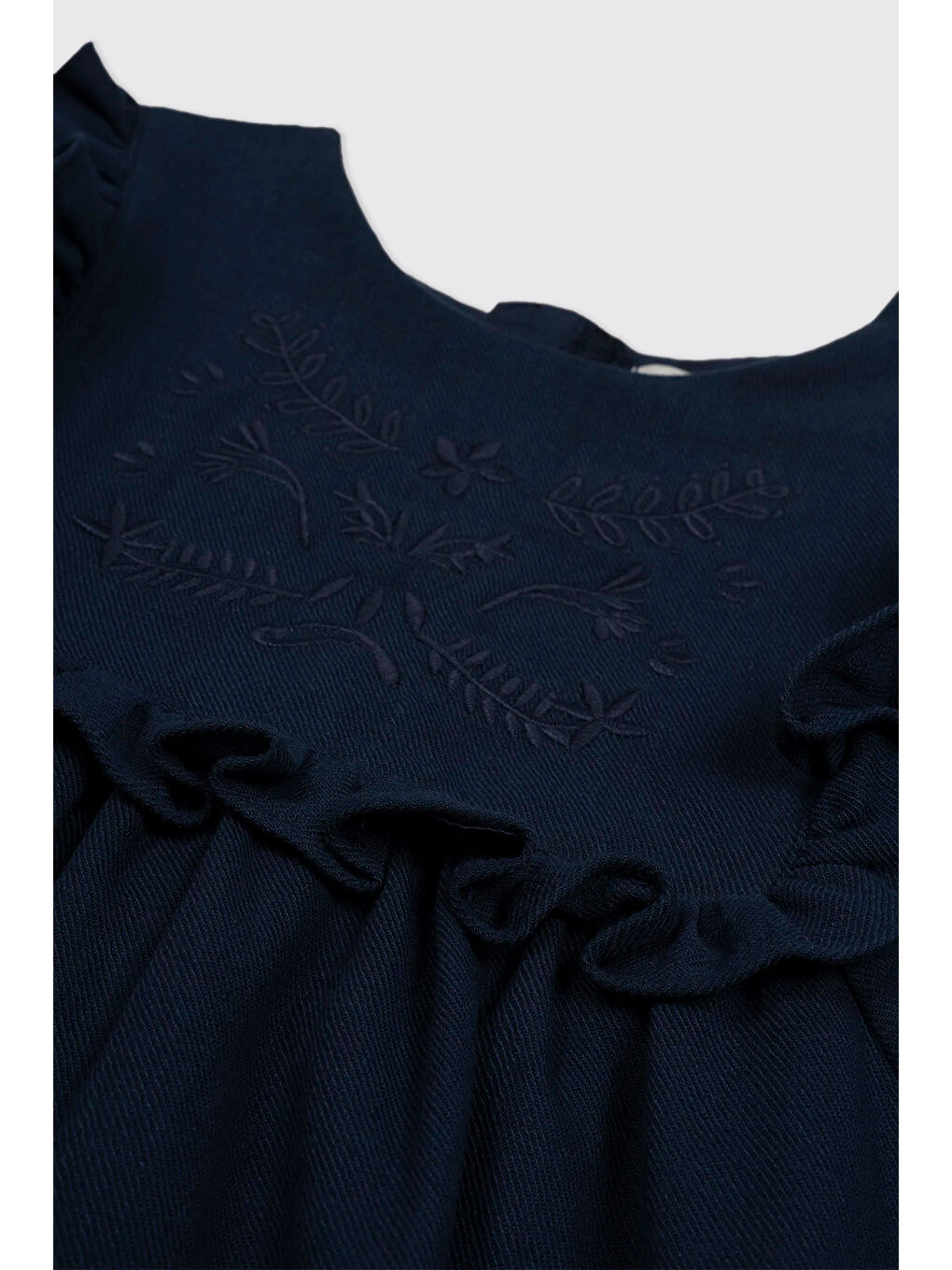 Kız Çocuk Lacivert Elbise-4