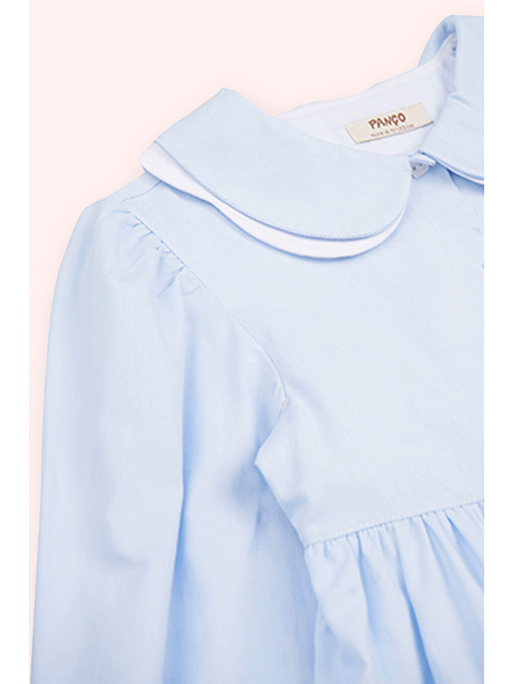 Kız Çocuk Mavi Elbise-1