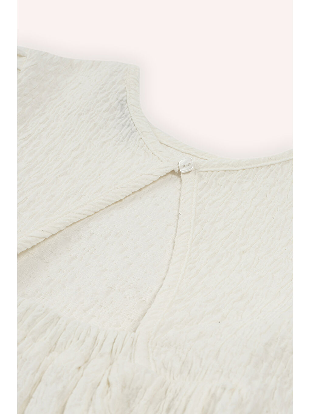 Kız Çocuk Beyaz Elbise-2