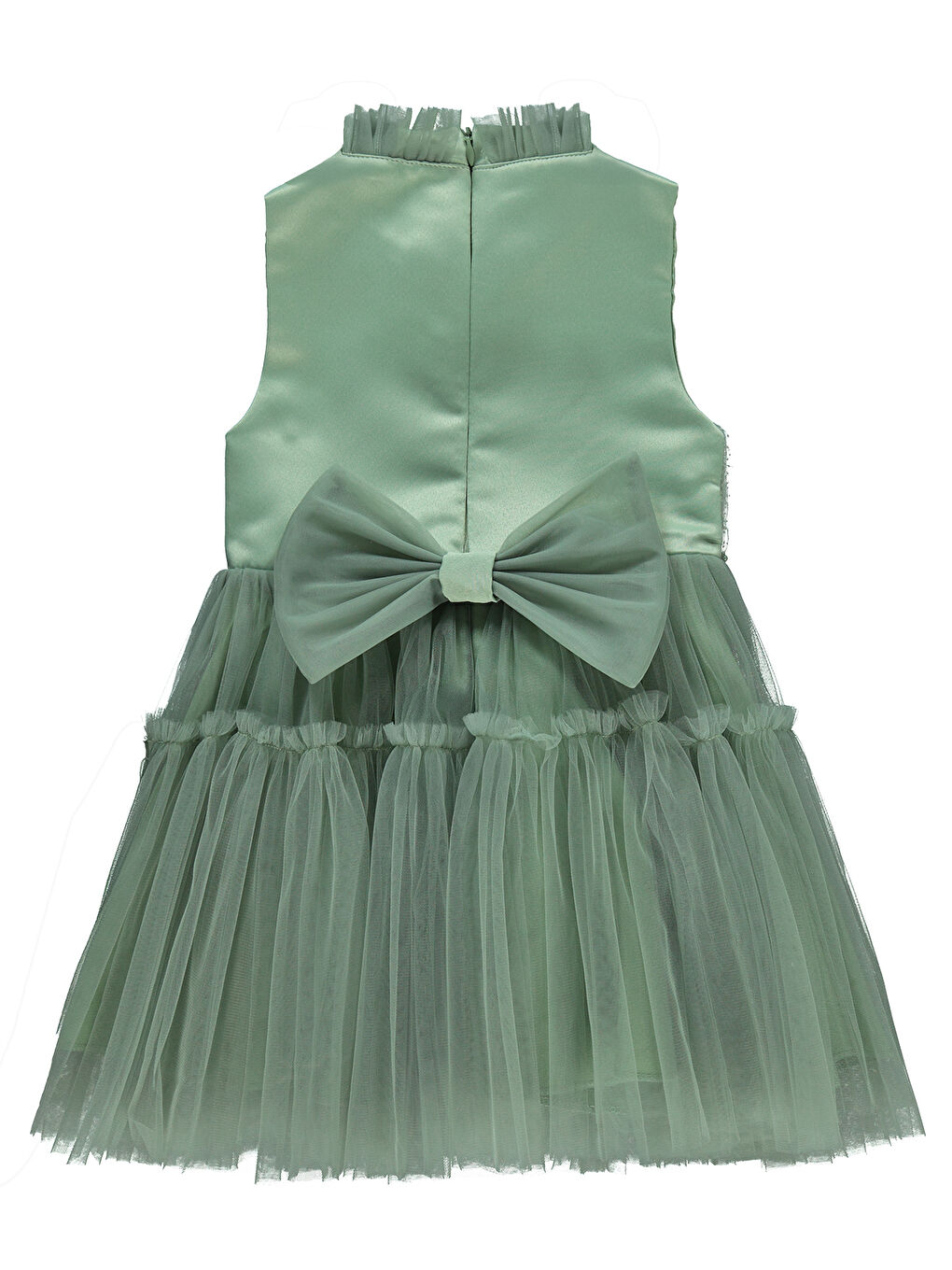 Girls Kız Çocuk Abiye 2-5 Yaş Çağla Yeşili-1