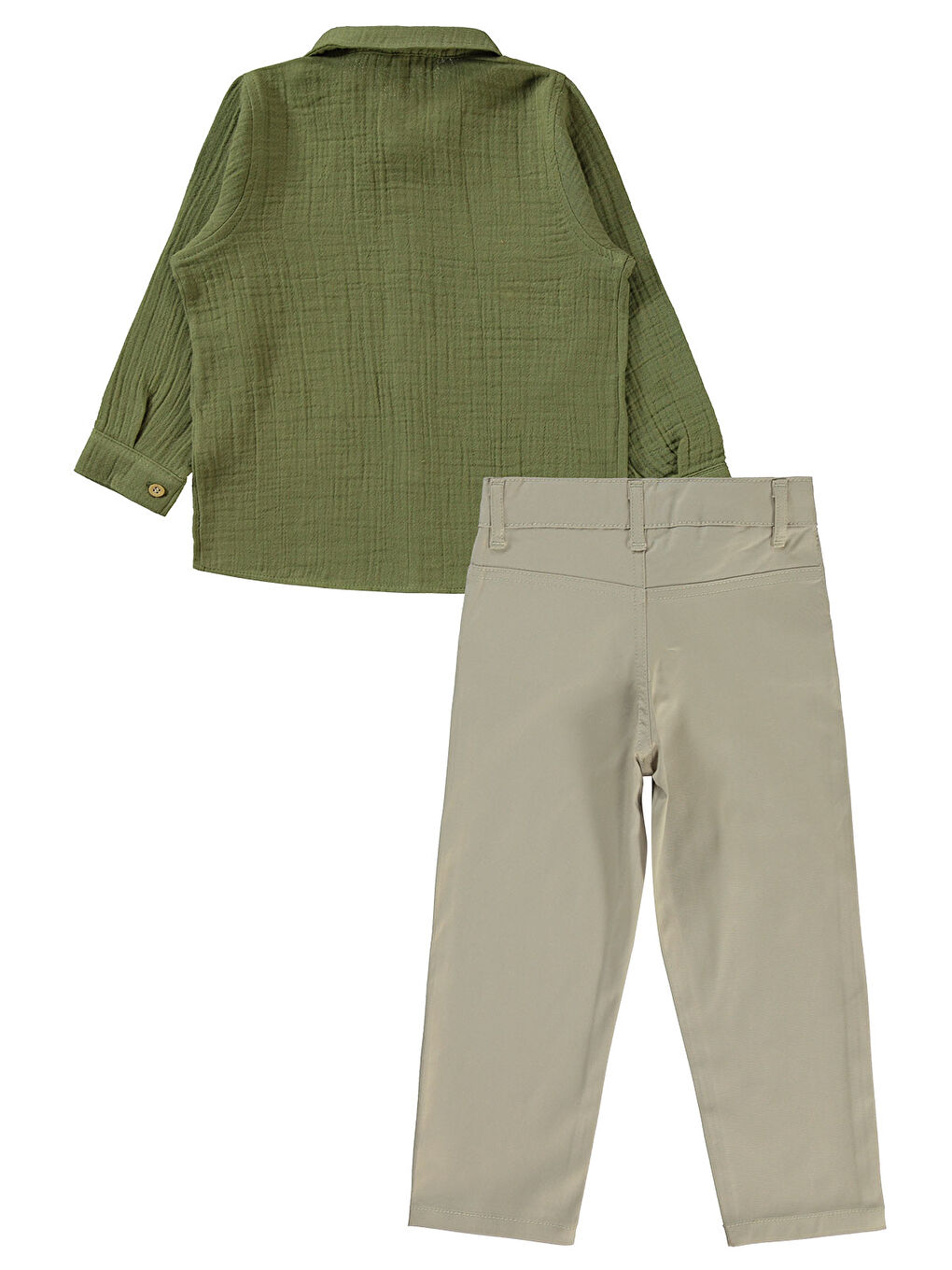 Boys Erkek Çocuk Takım 2-5 Yaş Haki-1