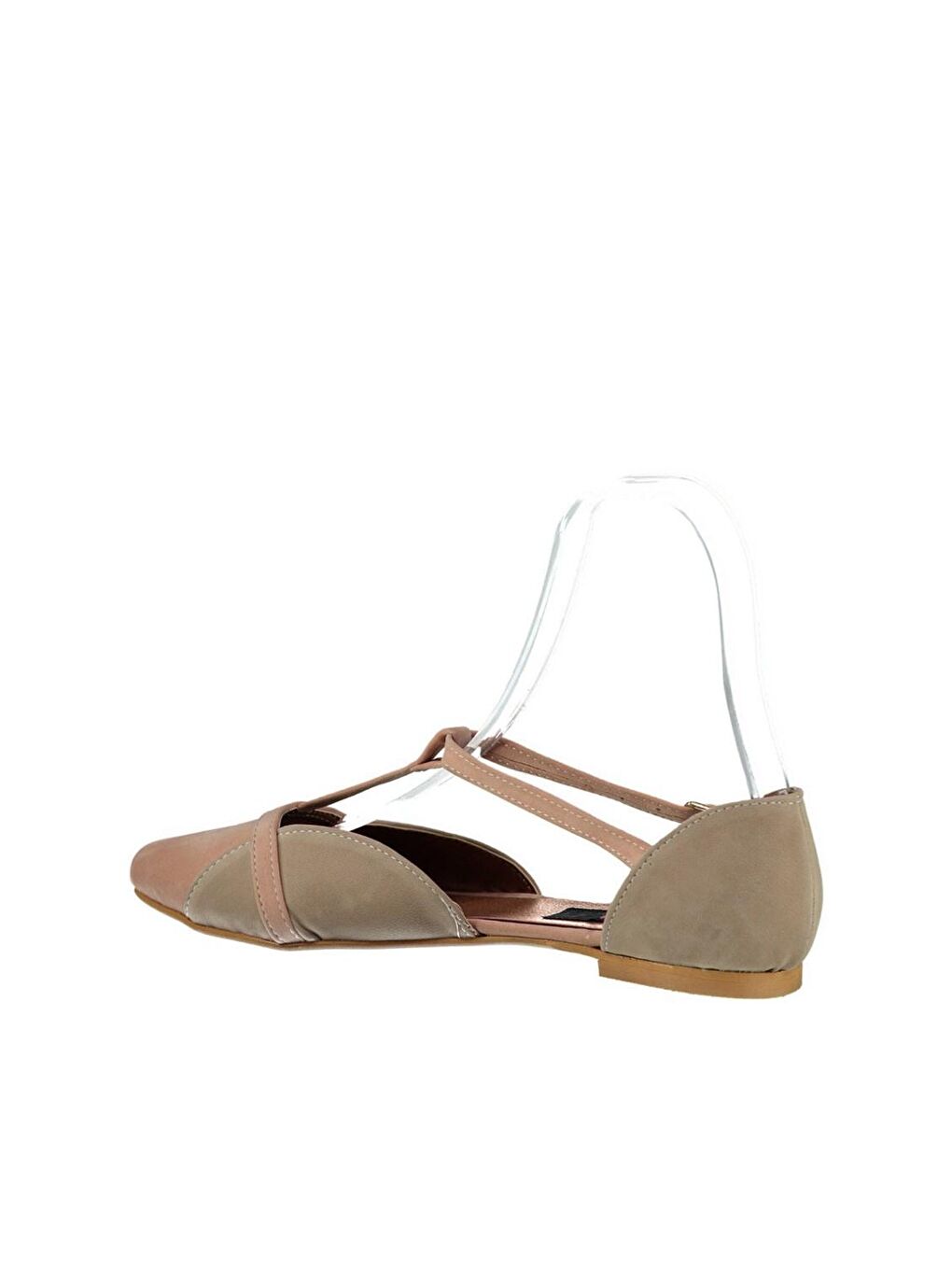 Fox Shoes Pembe Pudra/Ten Kadın Babet B726881802 - 2