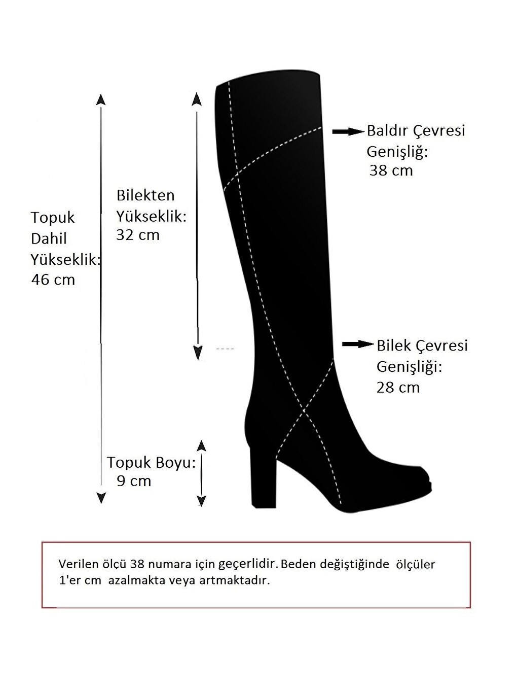 Bej C674250102 Vizon Kadın Çizme-4