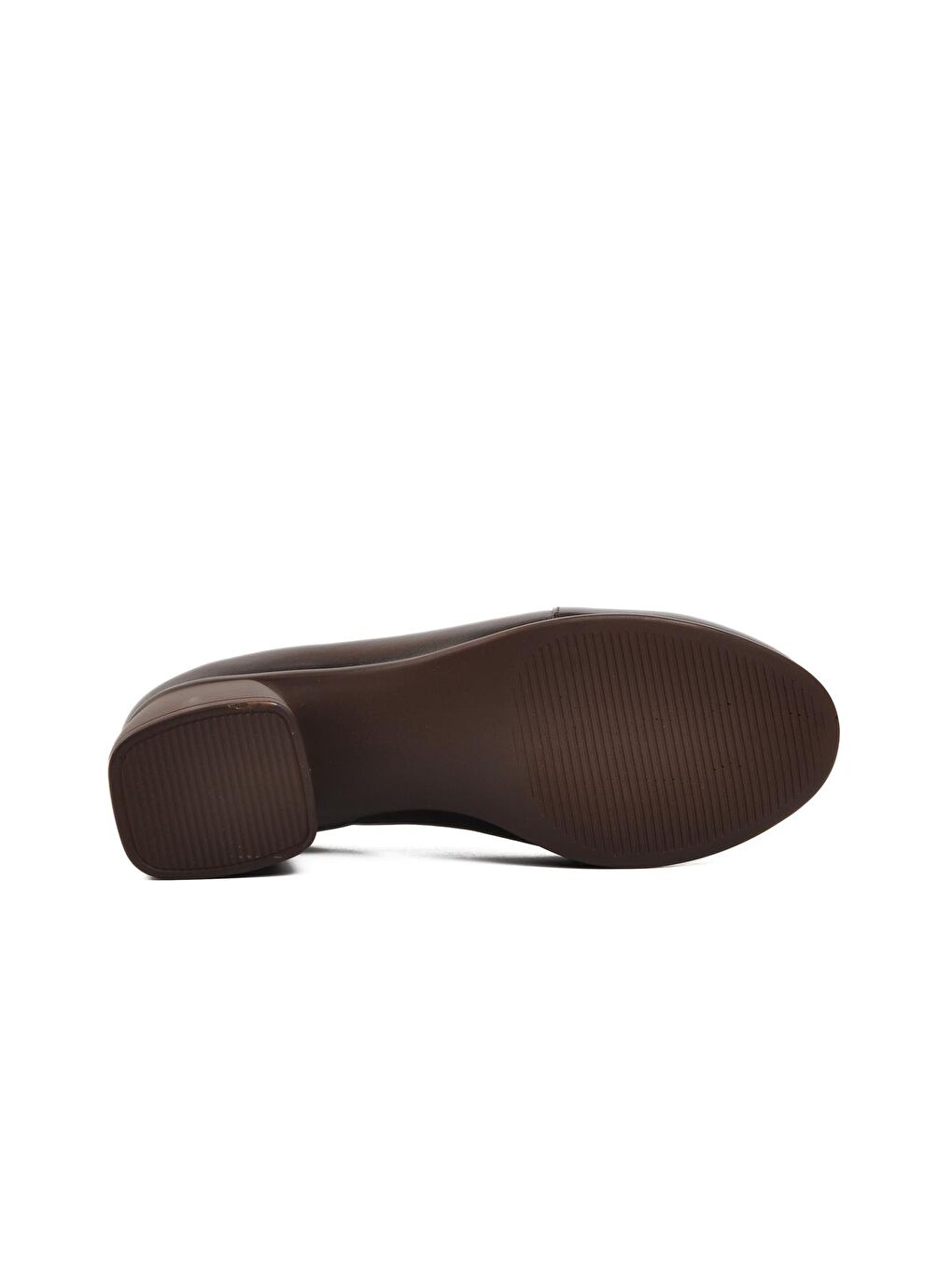 Kahverengi Kahve Hakiki Deri Kadın Klasik Ayakkabı 44265-4