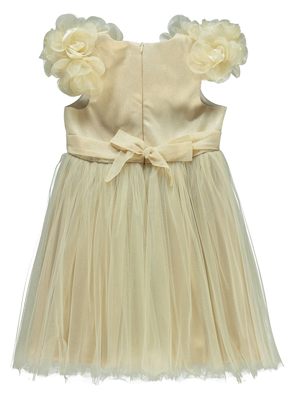 Bej Girls Kız Çocuk Abiye 2-5 Yaş Vizon-2