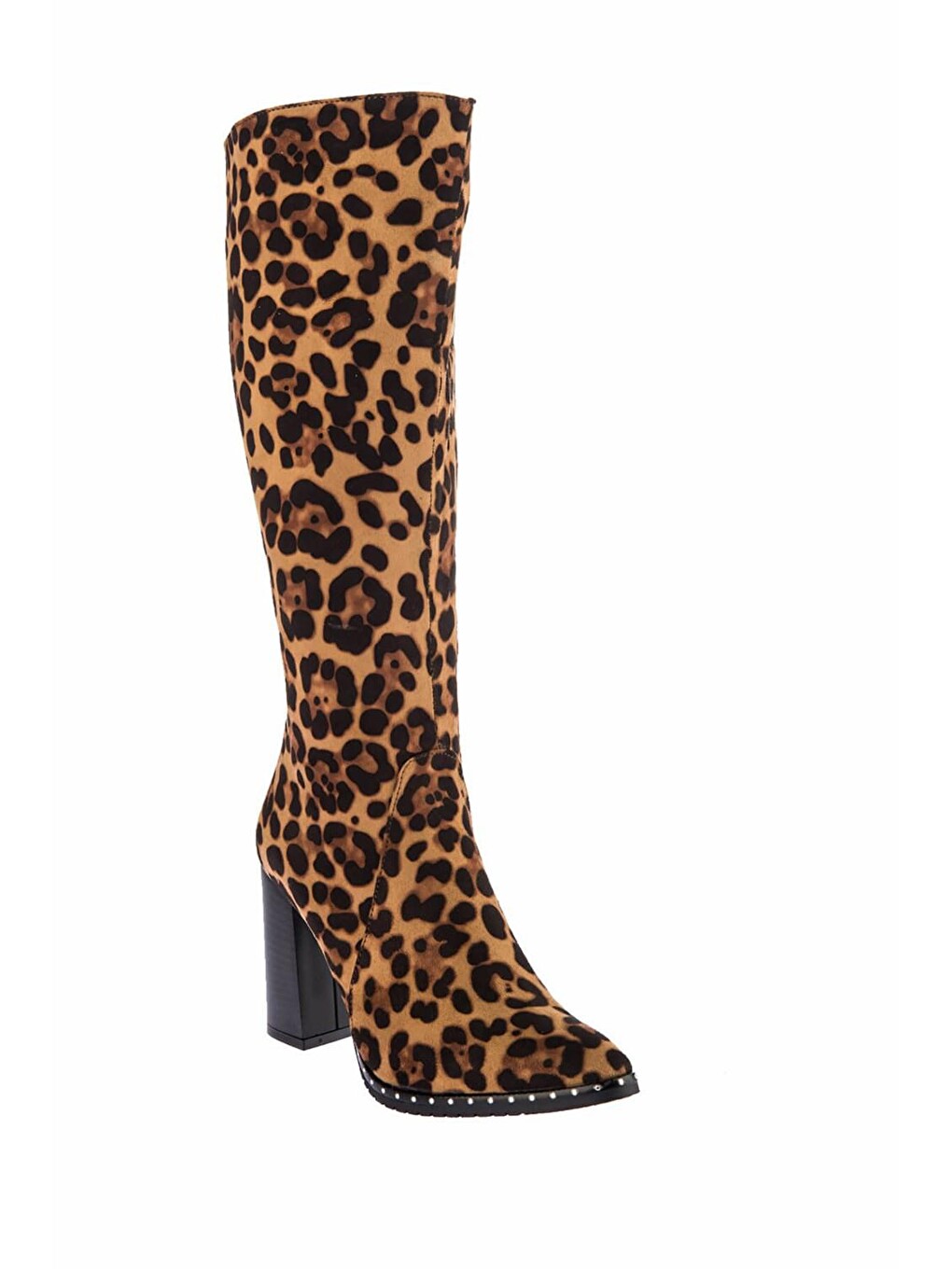 Kahverengi C654088502 Leopar Kadın Çizme-2