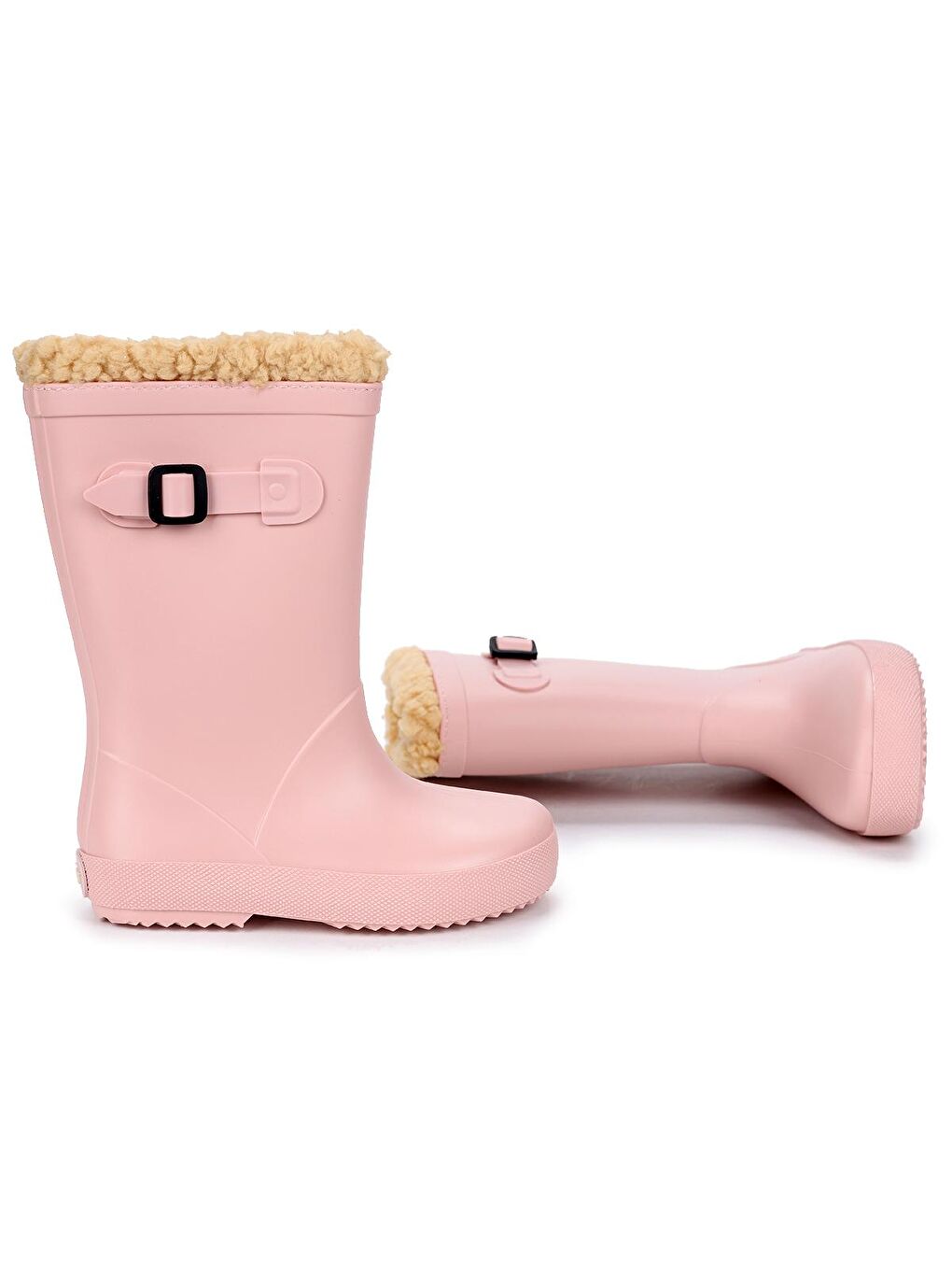 Bej Splash Euri Borreguito Kız/Erkek Çocuk Su Geçirmez Yağmur Kar Çizmesi W10260