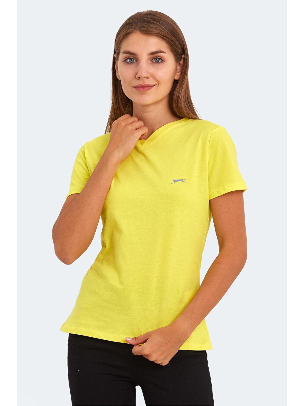 SLAZENGER Sarı KRISTEN I Kadın T-Shirt Sarı - 2