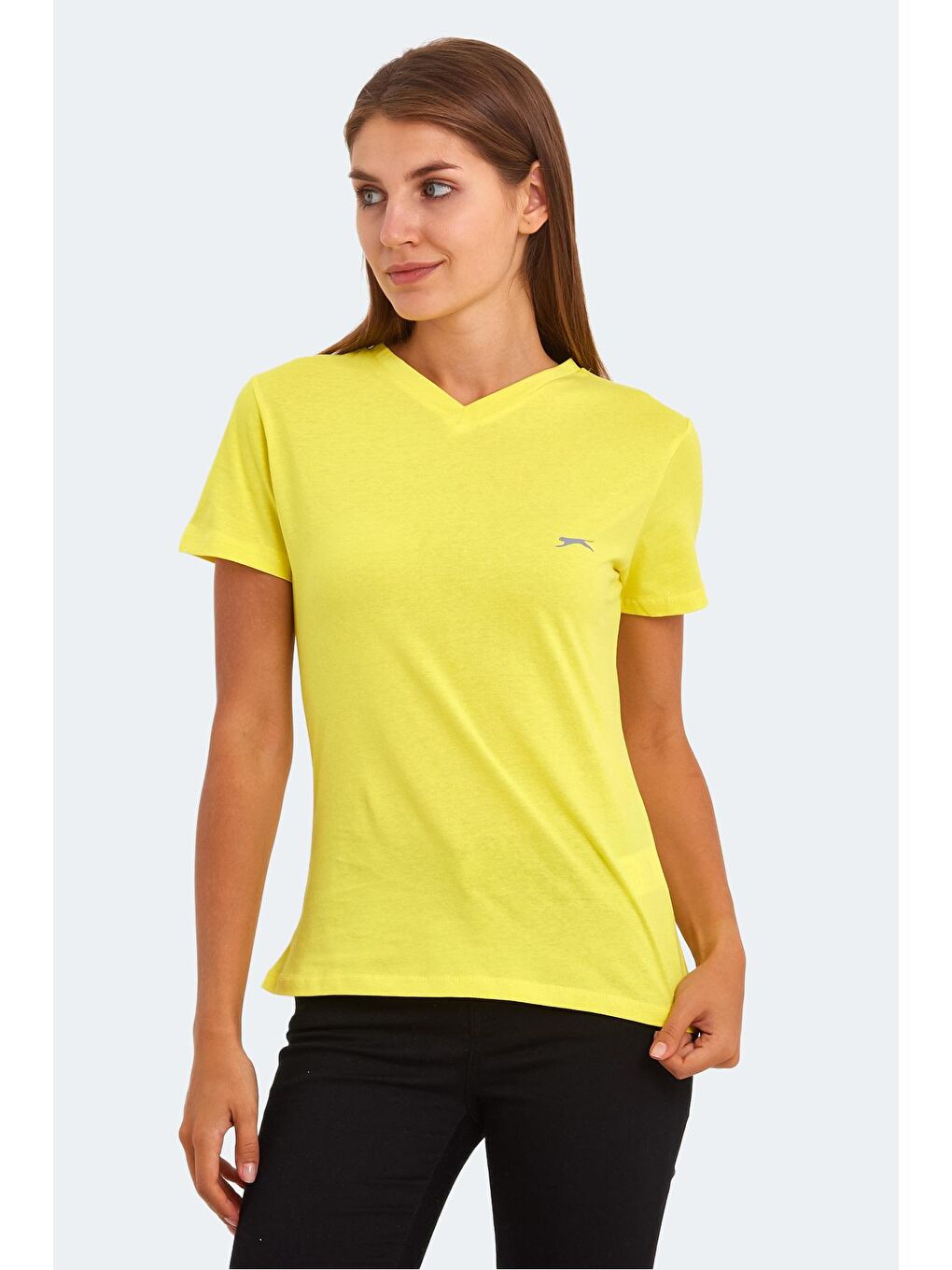 SLAZENGER Sarı KRISTEN I Kadın T-Shirt Sarı - 3