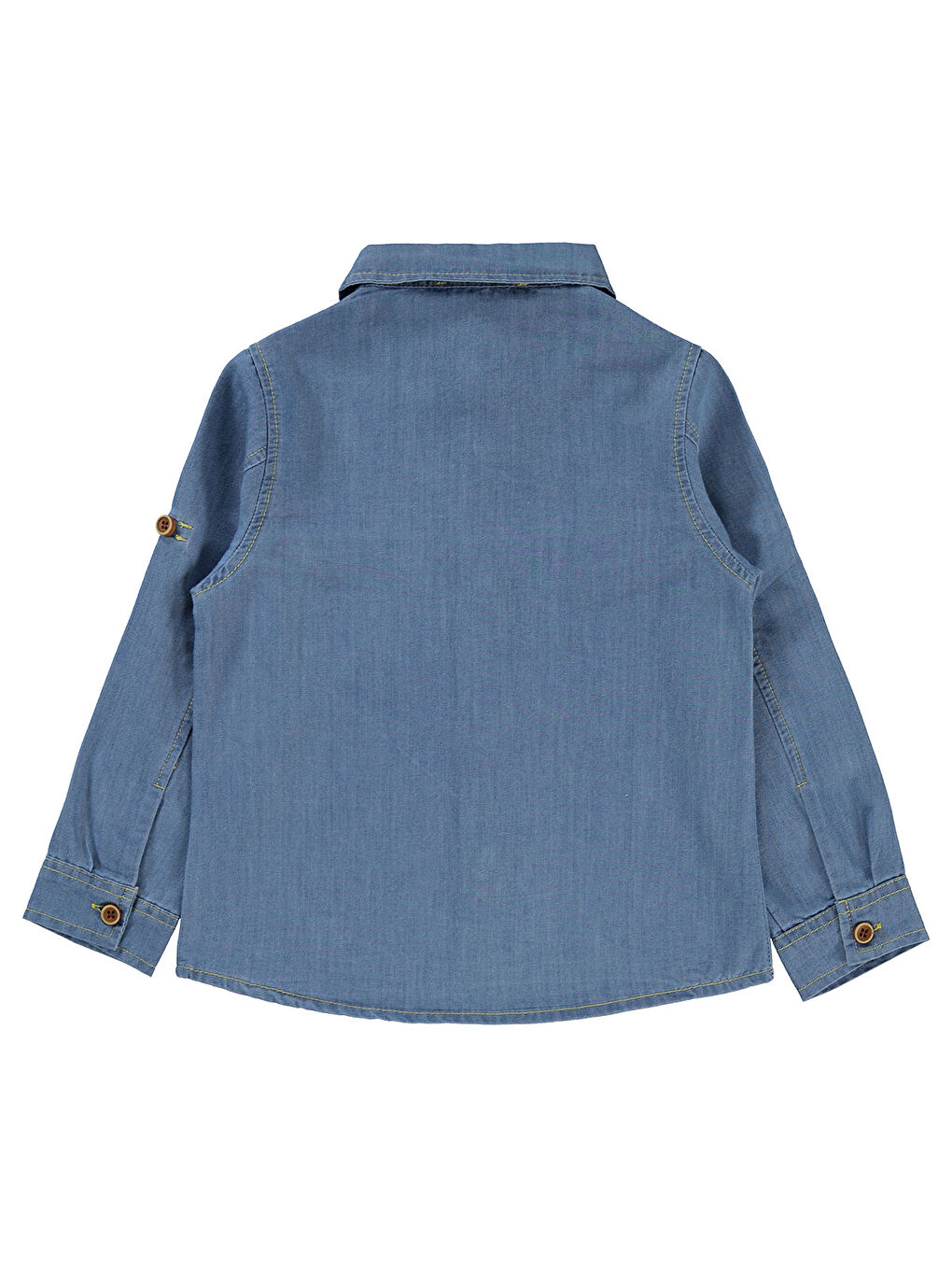 Boys Erkek Çocuk Gömlek 2-5 Yaş Koyu Mavi-1