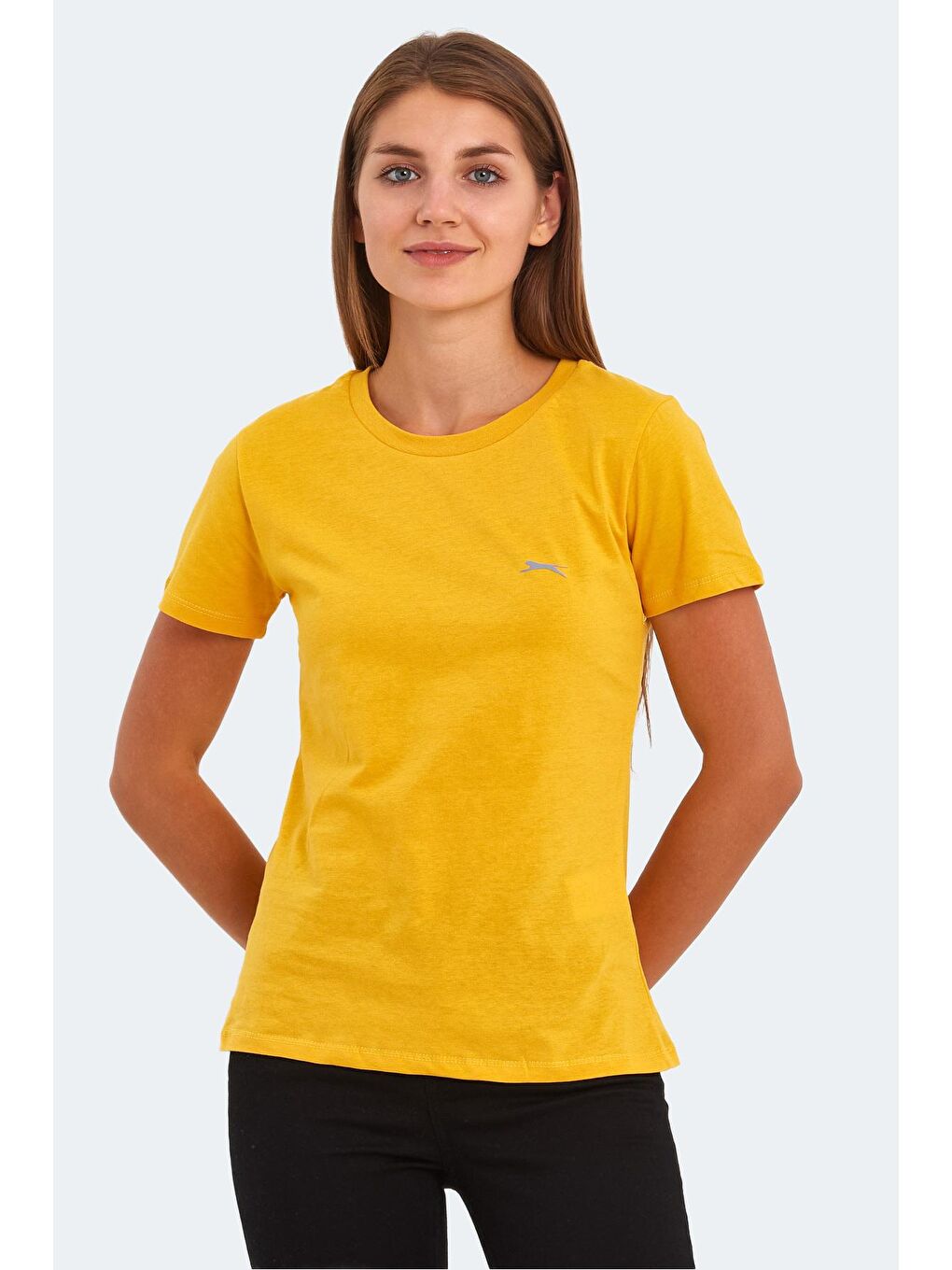 SLAZENGER Hardal Sarı KORNELI I Kadın T-Shirt Hardal - 2