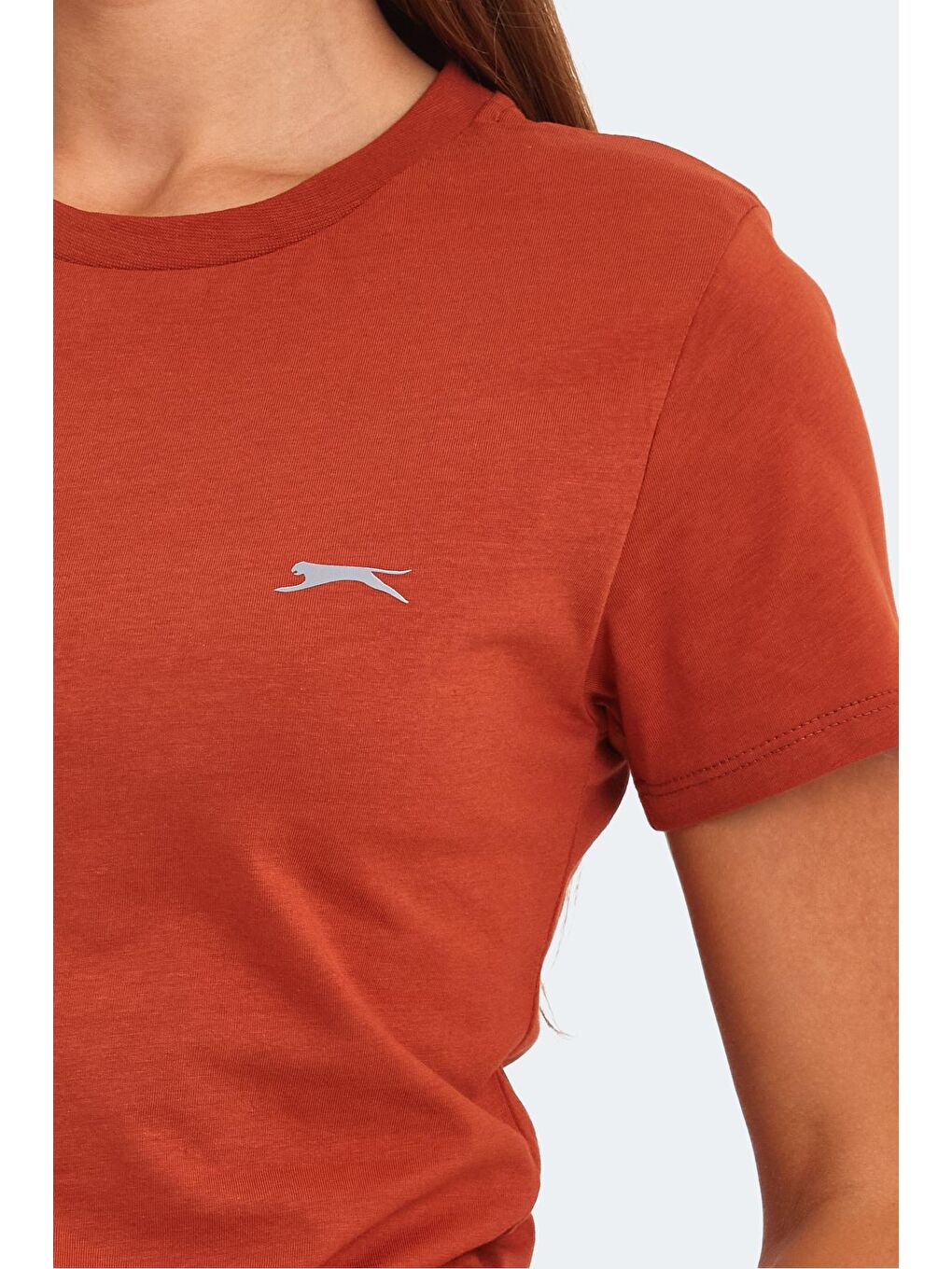 Kahverengi KORNELI I Kadın Tişört Kiremit-4