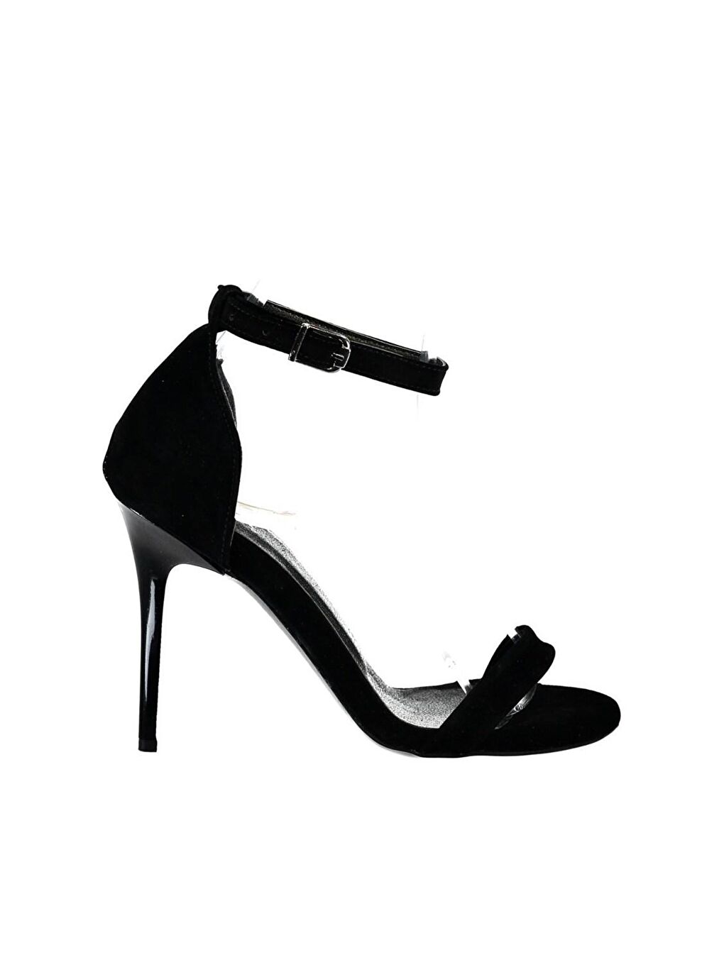 B922112602 Siyah Kadın Topuklu Ayakkabı