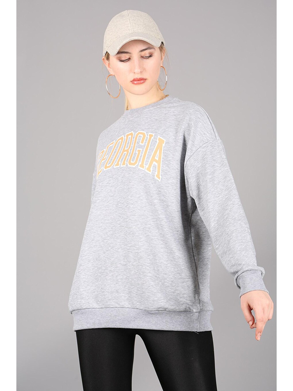 Sarı Sweatshirt Mg1212-1