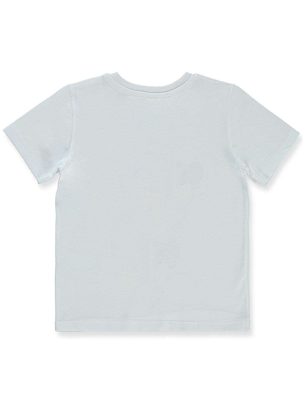 Ben 10 Erkek Çocuk Tişört 2-5 Yaş Beyaz-1