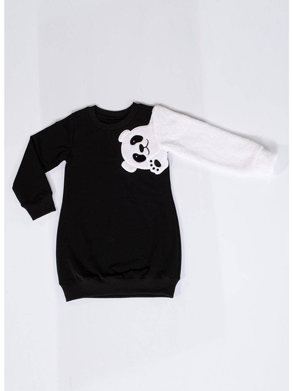 Siyah Ayı Balon Elbise-2