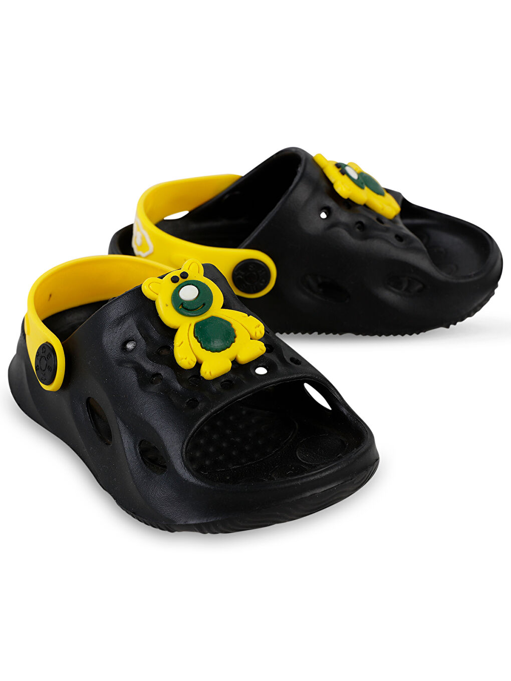 Boys Erkek Çocuk Terlik 26-30 Numara Siyah-1