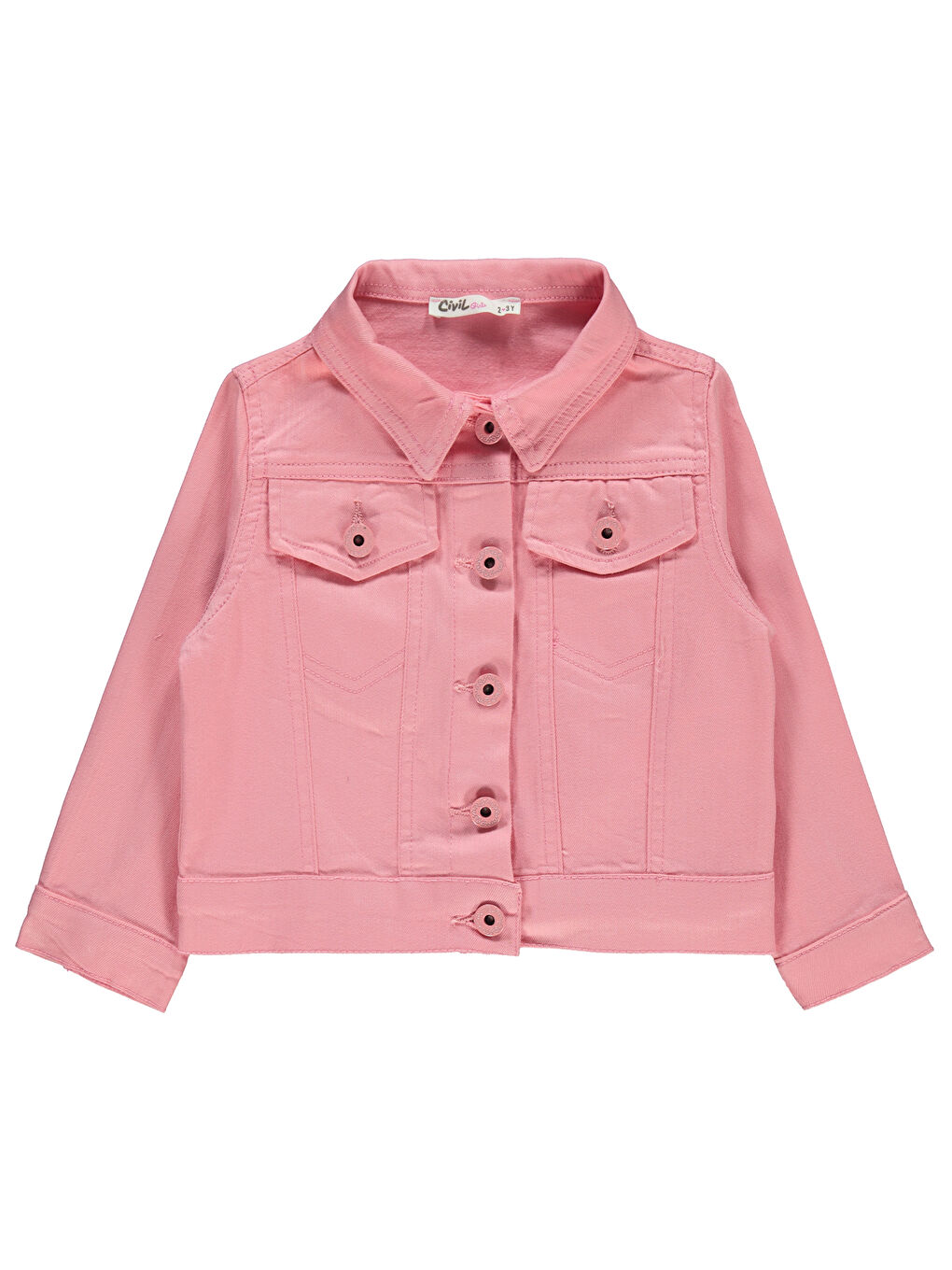 Girls Kız Çocuk Ceket 2-5 Yaş Pembe