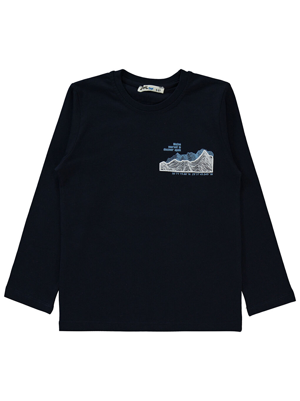 Boys Erkek Çocuk 2'li Sweatshirt 5-13 Yaş Siyah-2