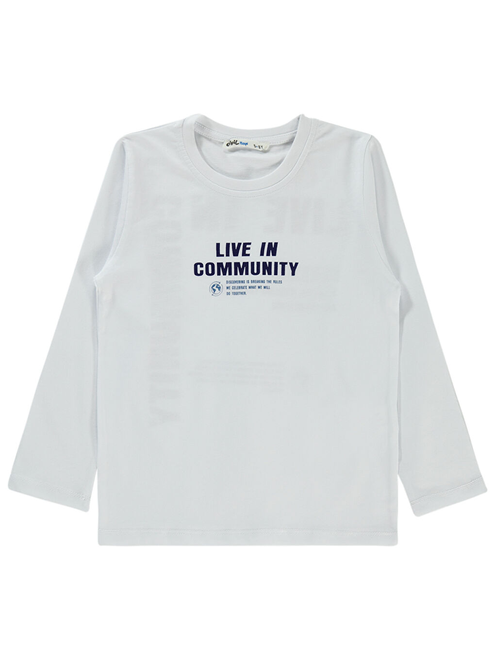 Boys Erkek Çocuk 2'li Sweatshirt 5-13 Yaş Siyah-3