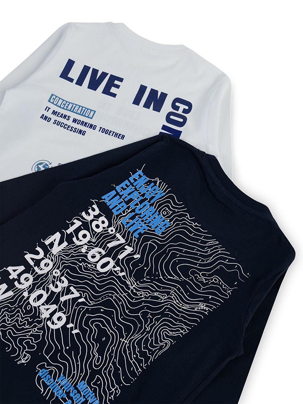 Boys Erkek Çocuk 2'li Sweatshirt 5-13 Yaş Siyah-6