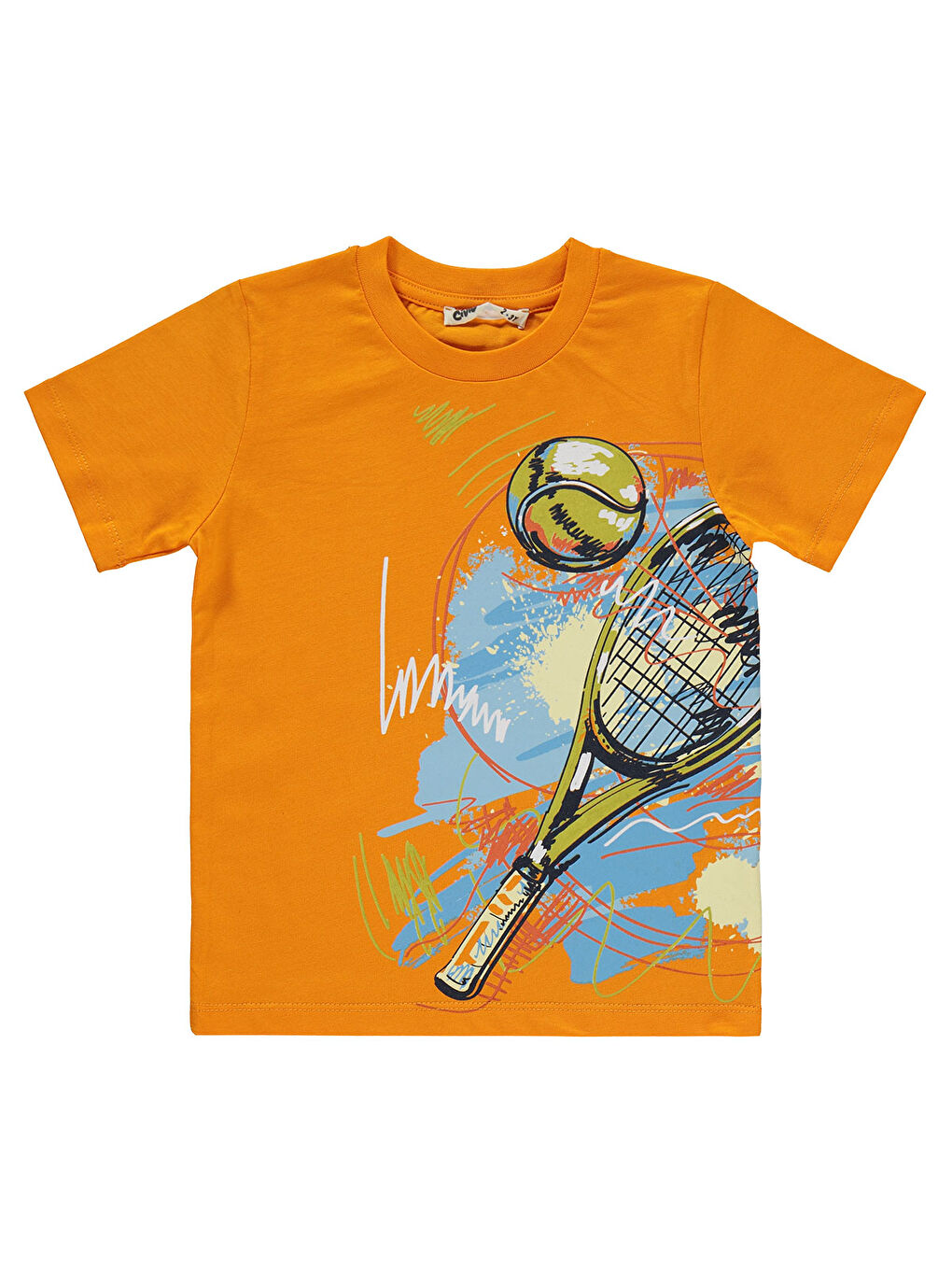 Turuncu Boys Erkek Çocuk Takım 2-5 Yaş Açık Oranj-2