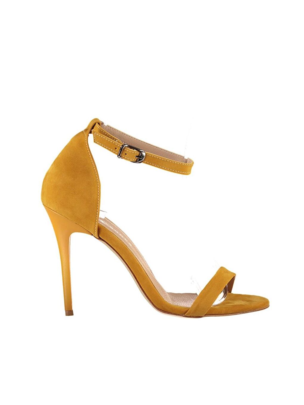 Sarı Hardal Kadın Topuklu Ayakkabı 9922112602-2