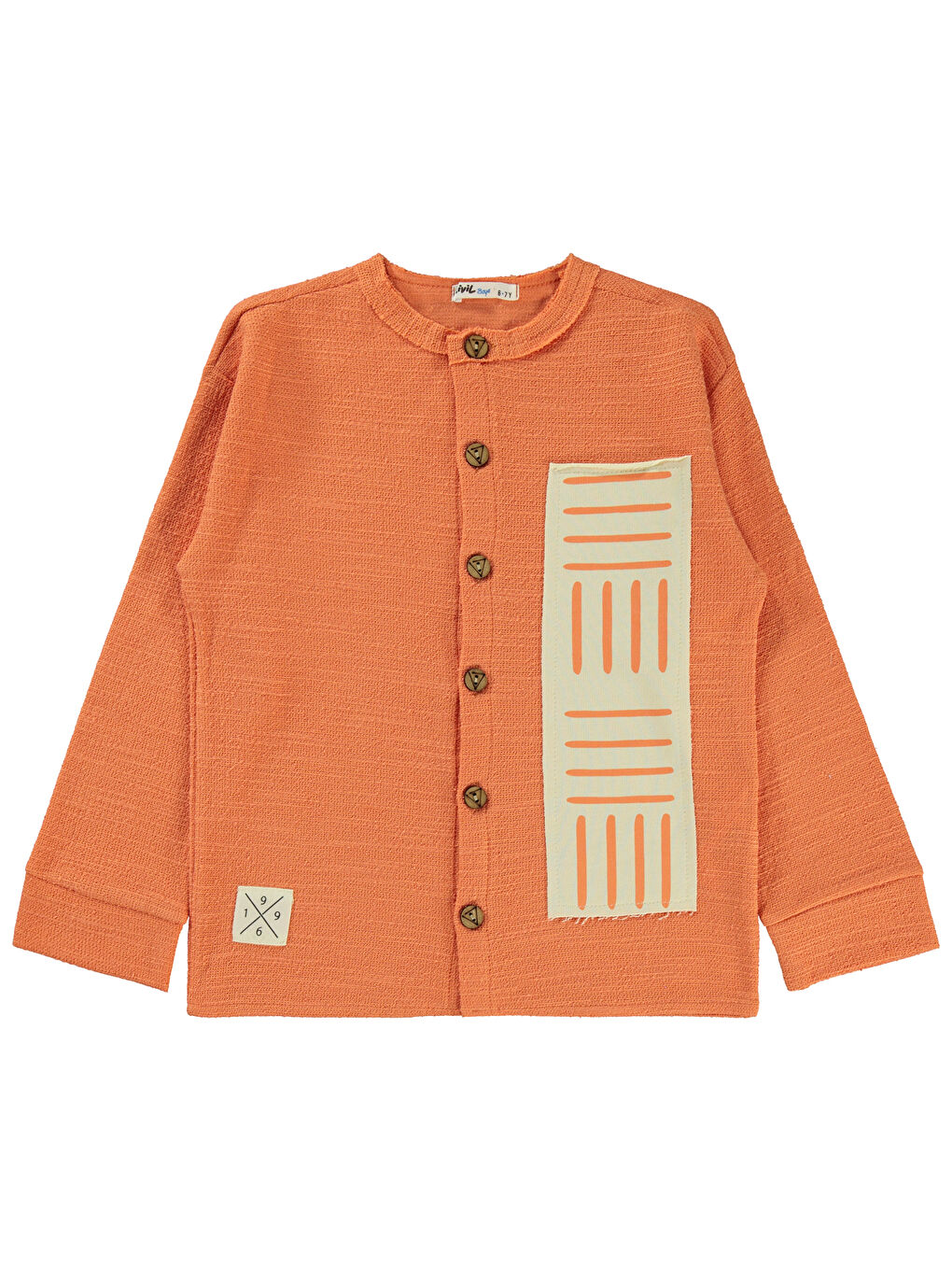 Boys Erkek Çocuk Gömlek 6-9 Yaş Turuncu