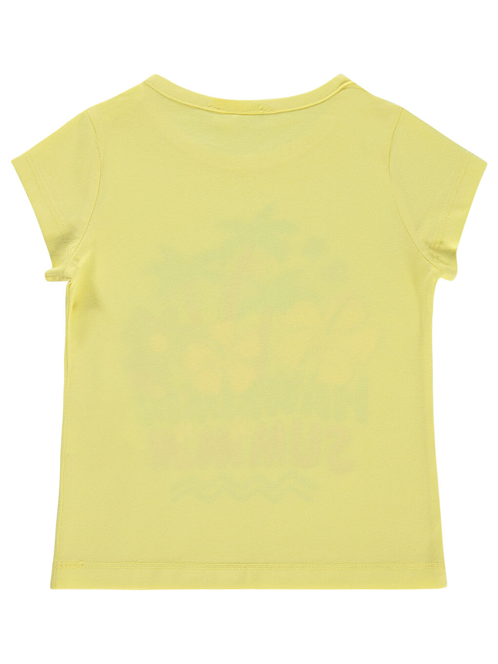 Girls Kız Çocuk Tişört 2-5 Yaş Sarı-1
