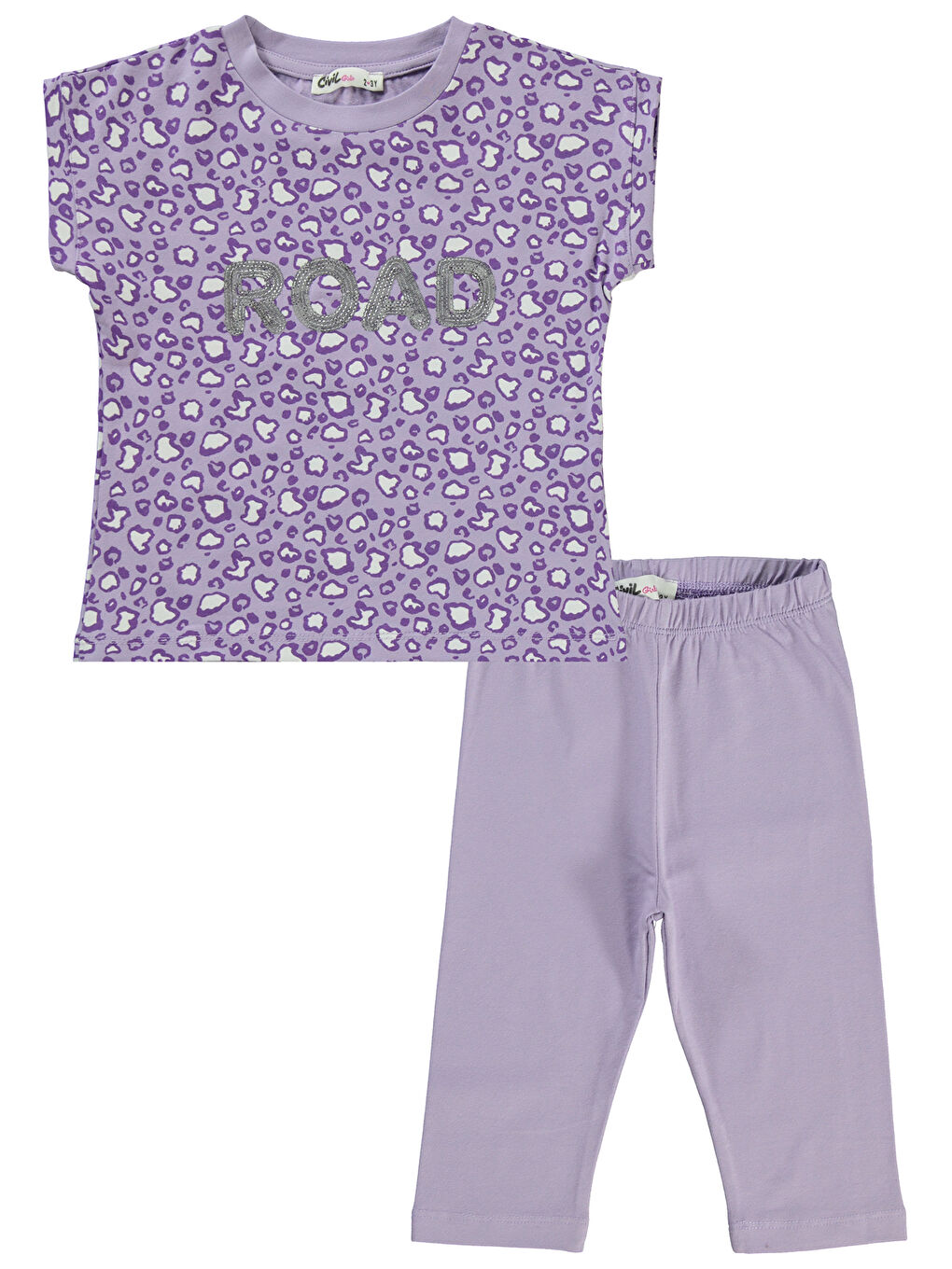 Girls Kız Çocuk Takım 2-5 Yaş Lila