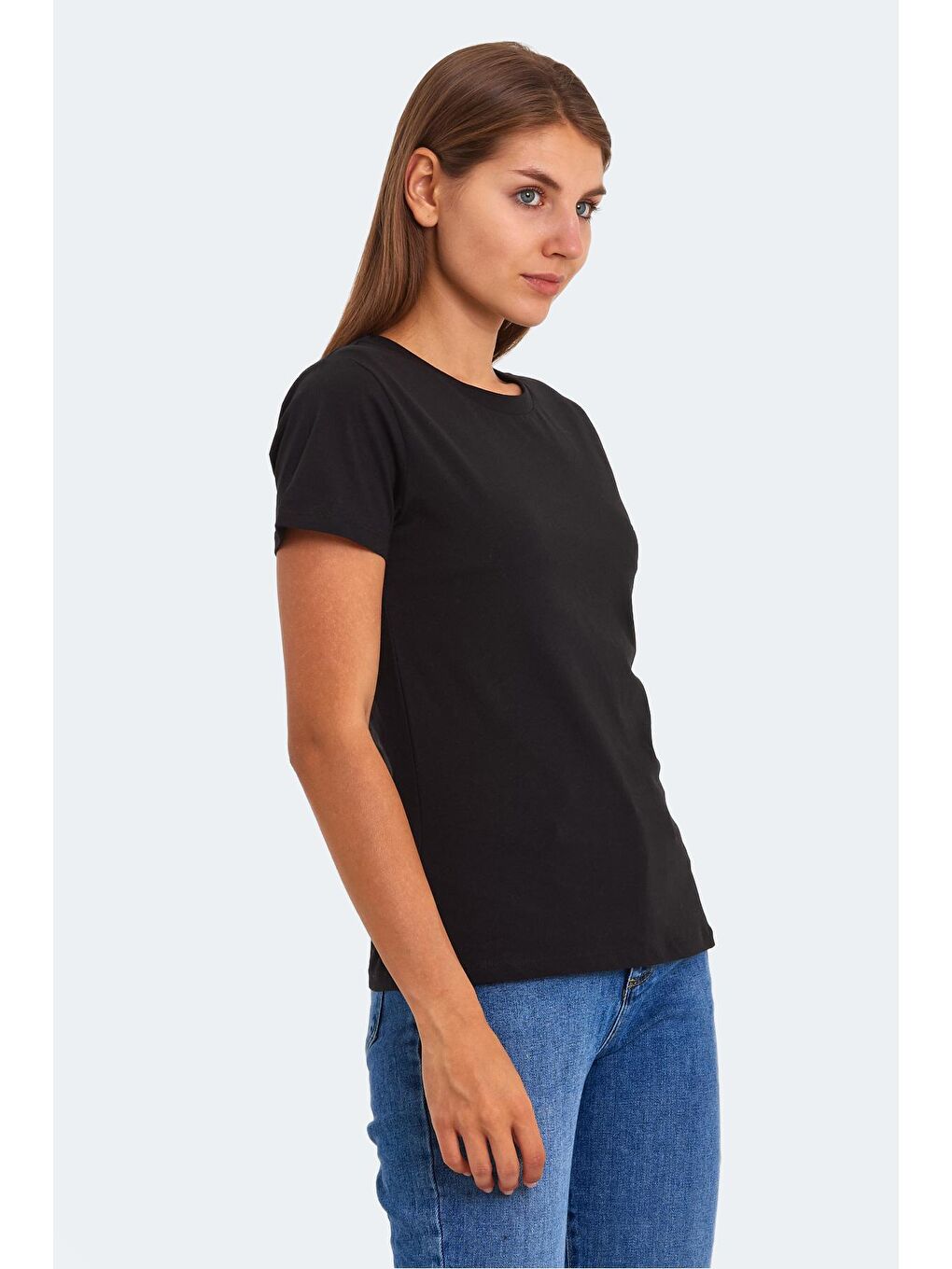 KORNELI I Kadın Tişört Siyah-2