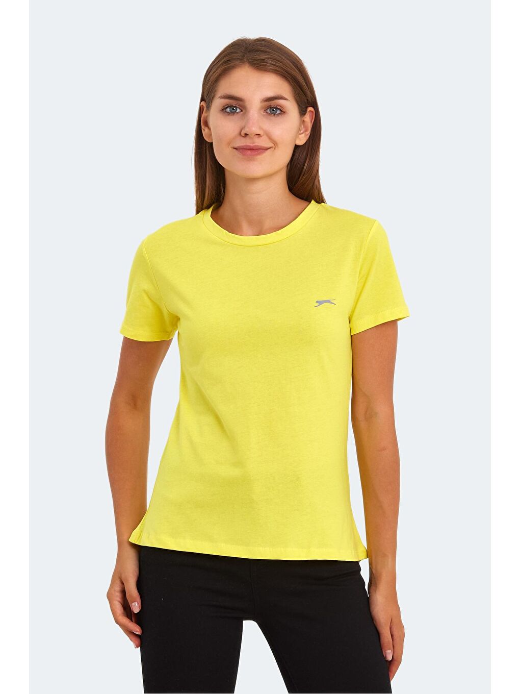 SLAZENGER Sarı KORNELI I Kadın T-Shirt Sarı