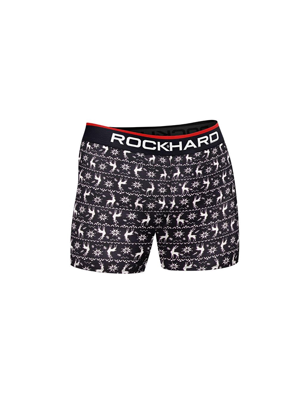 ROCKHARD Karışık Asorti Erkek Yılbaşı Boxer 3'Lü Paket - 3