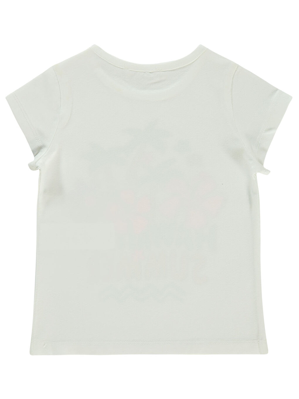 Girls Kız Çocuk Tişört 2-5 Yaş Ekru-1