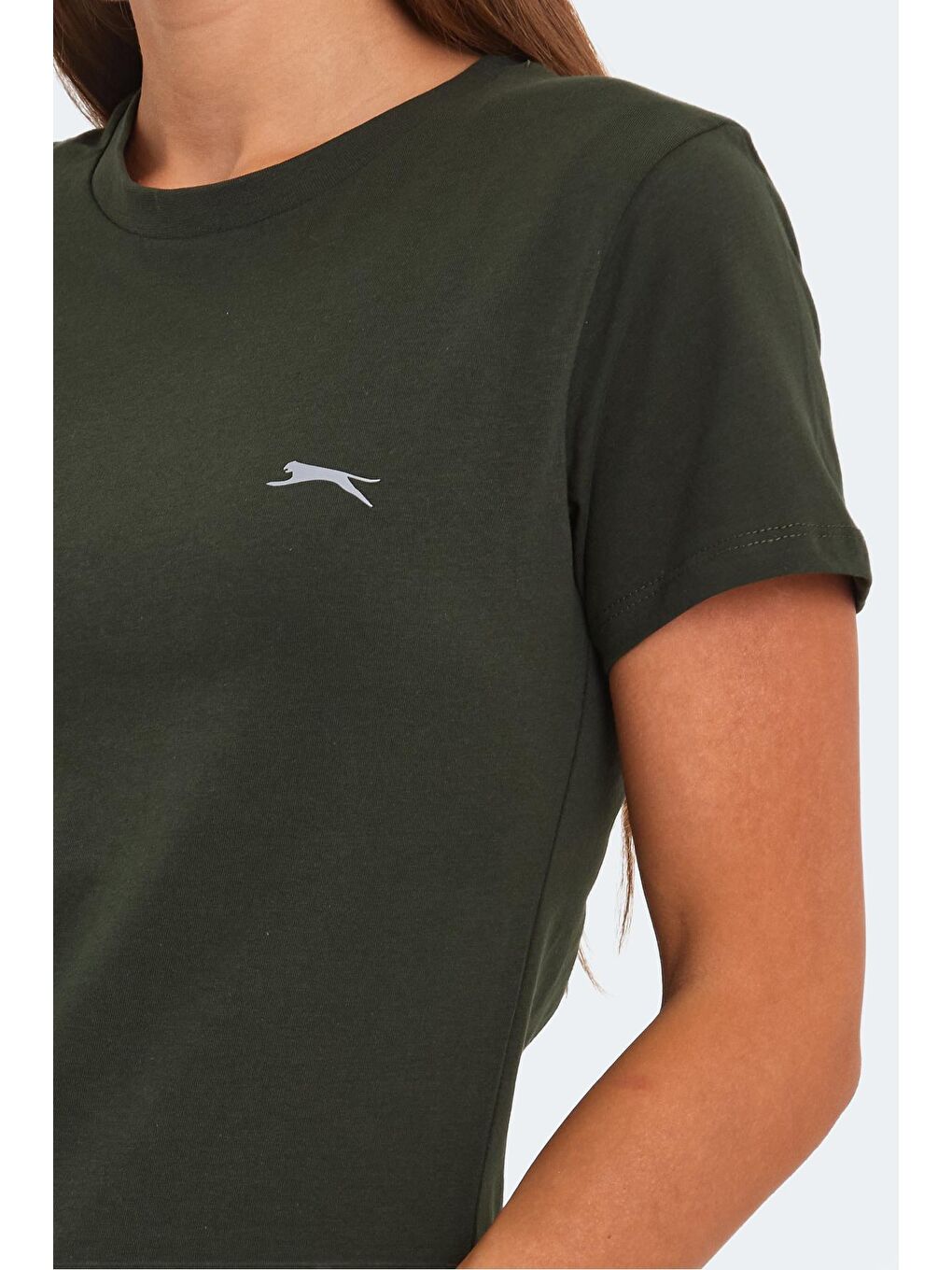 KORNELI I Kadın Haki Tişört-4