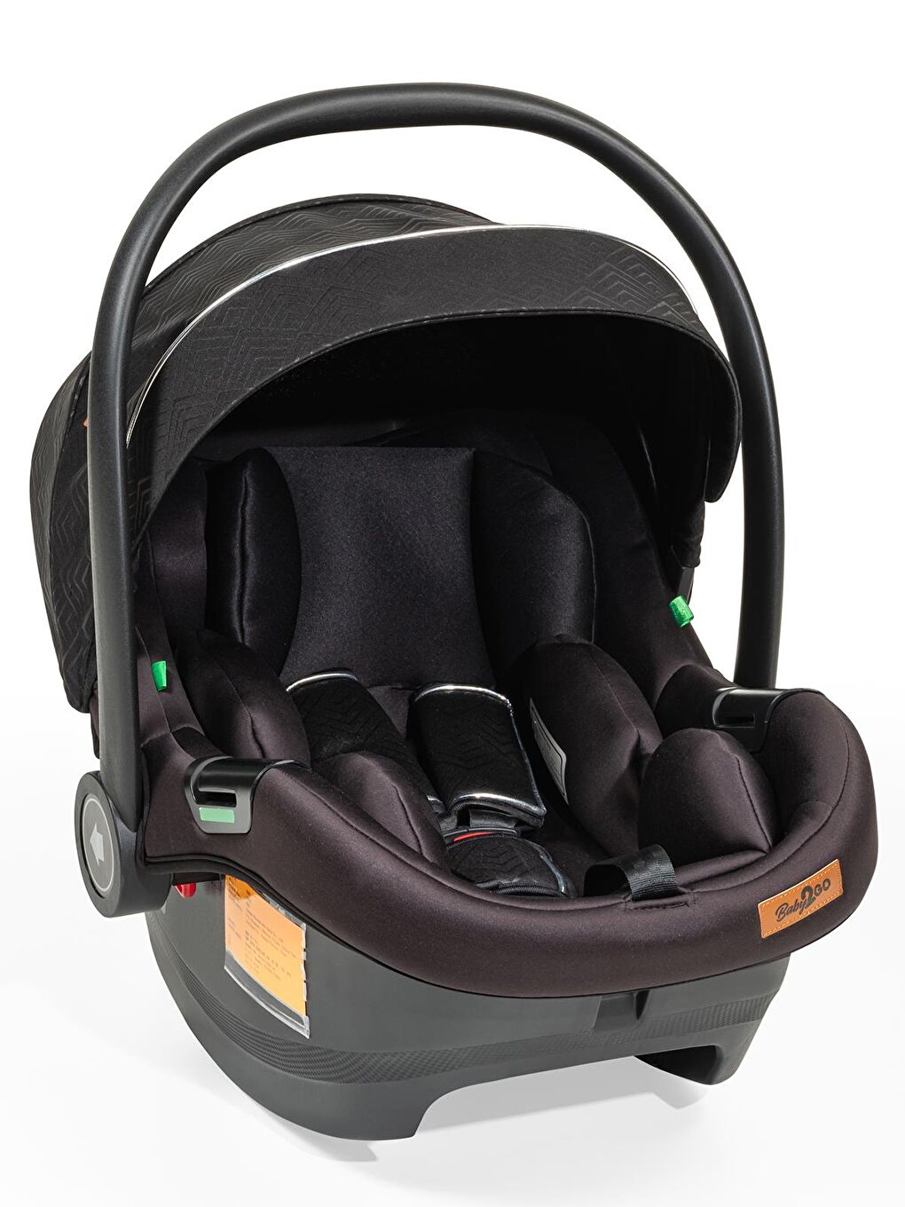 Petunya Plus Travel Sistem Bebek Arabası - Siyah Standart