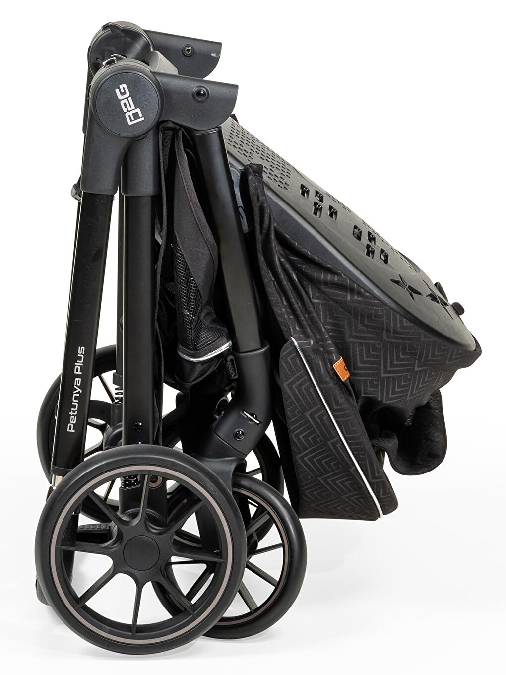 Petunya Plus Travel Sistem Bebek Arabası - Siyah Standart-2