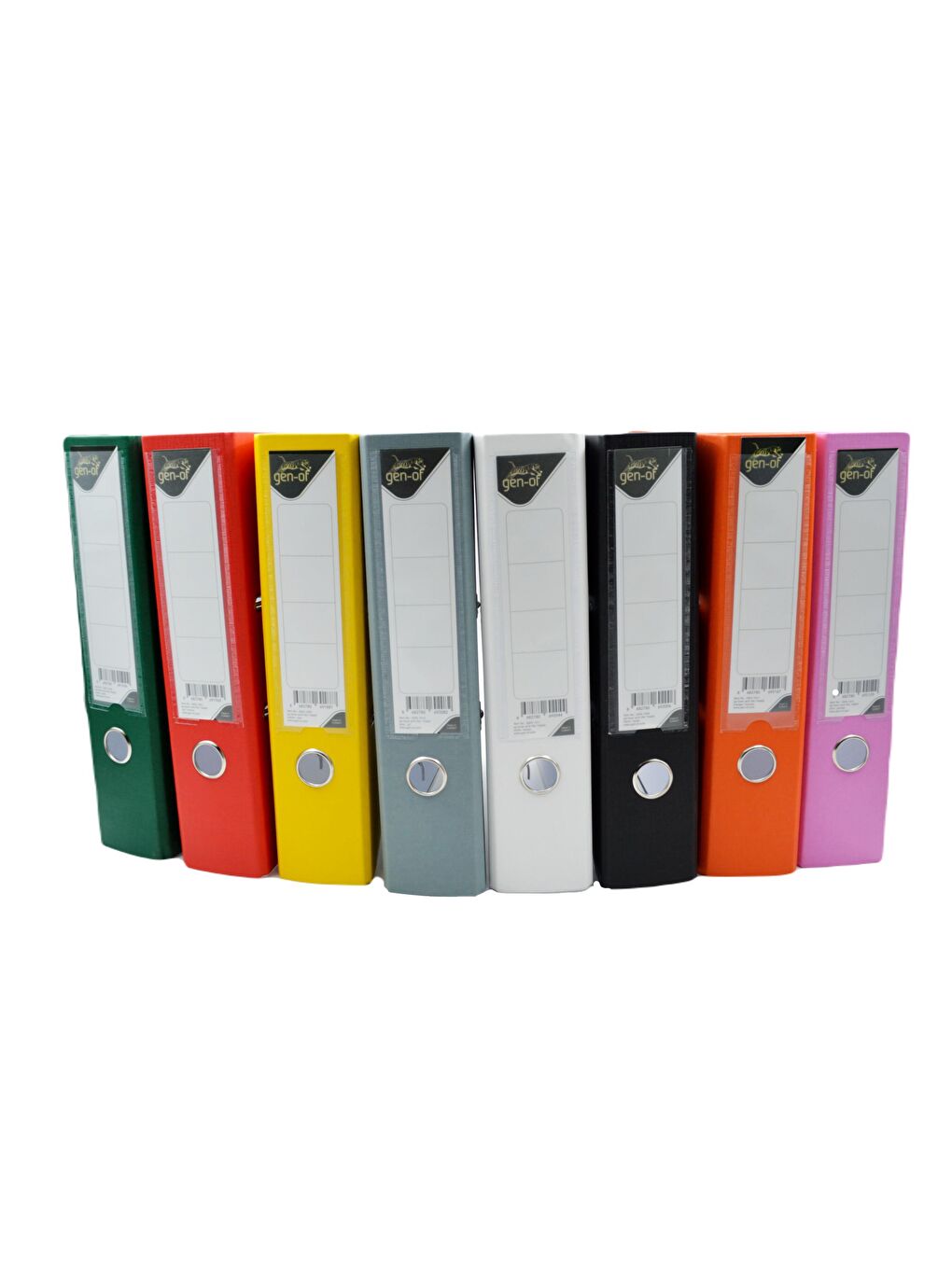 Plastik Klasör Geniş Beyaz 10 Lu-1