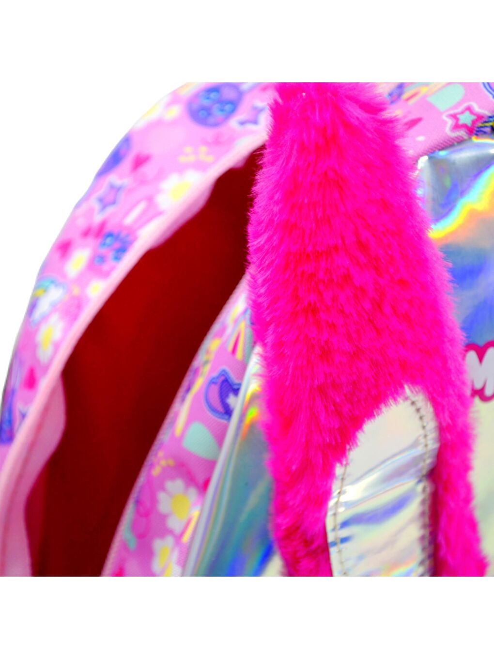 2 Bölmeli Bunny Pembe Anaokulu Sırt Çantası (MU-7662)-2