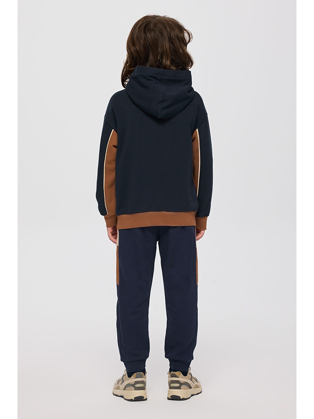 Erkek Çocuk Kapüşonlu Lacivert Sweatshirt-6