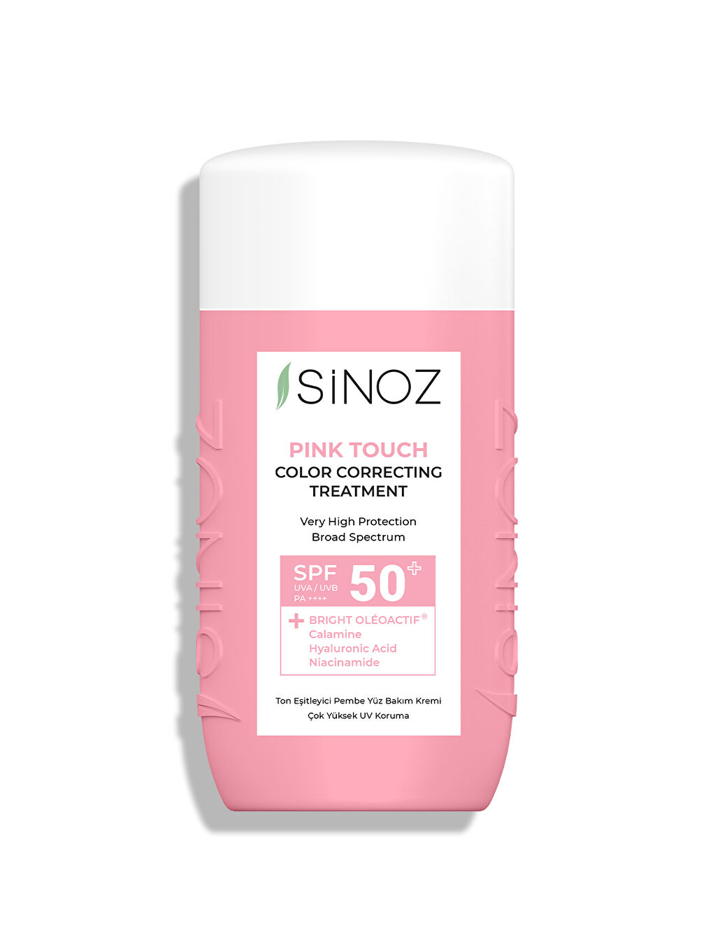 Sinoz Pink Touch Anında Ton Eşitleyici Pembe Yüz Bakım Kremi Spf50 - Mineral Güneş Filtresi 50 Ml - 7