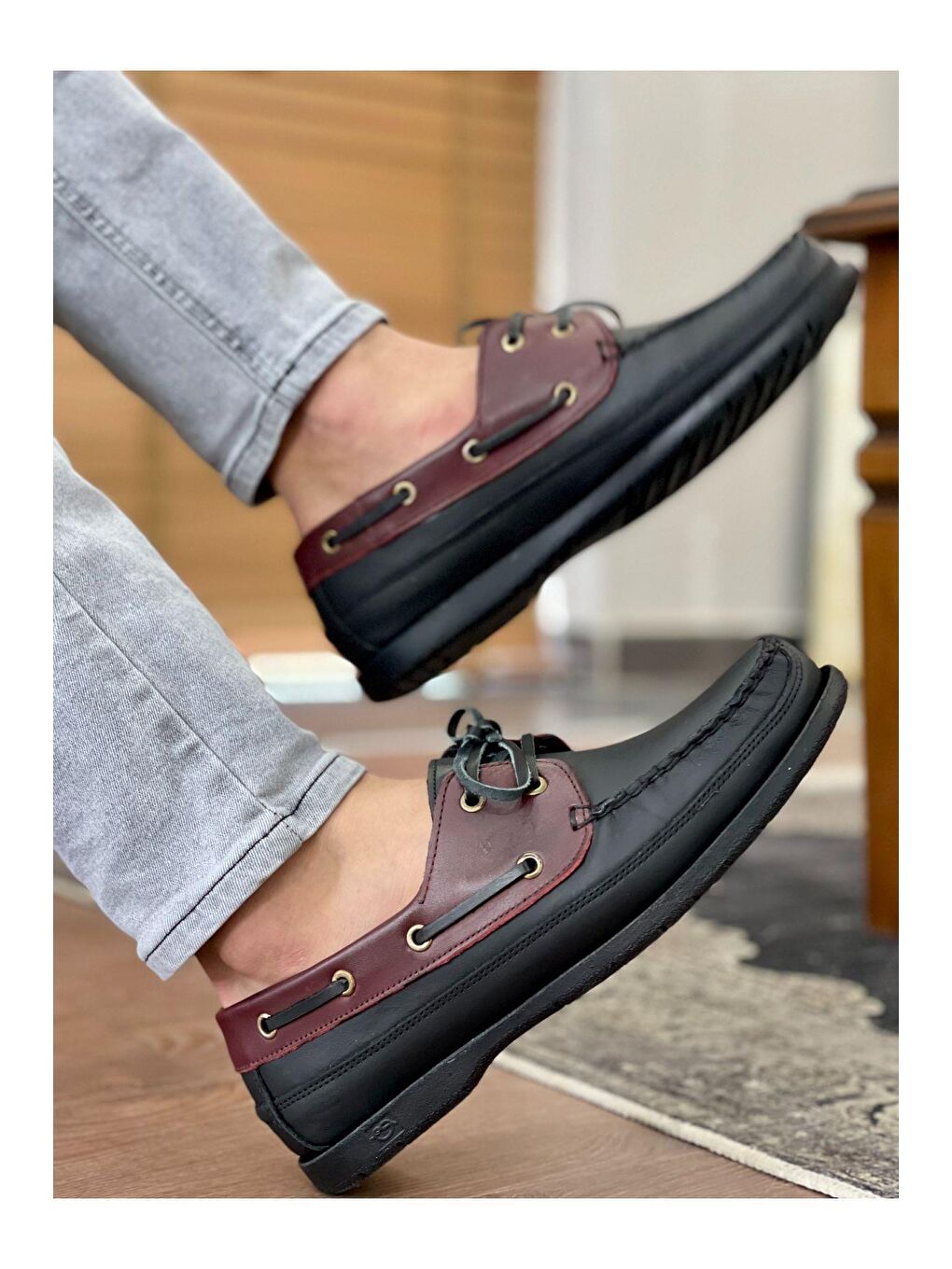 Bordo Dexter Erkek Günlük Klasik Casual Ayakkabı-3