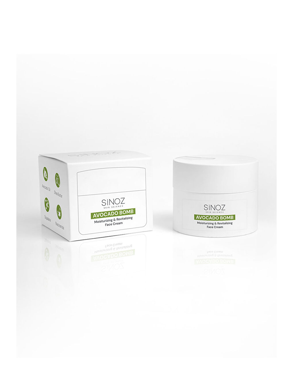 Avokado Bomb Canlandırıcı Nemlendirici Yüz Bakım Kremi 50 Ml-4