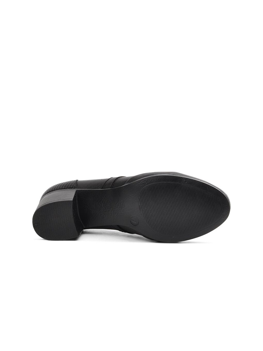 Siyah Hakiki Deri Kadın Klasik Ayakkabı 1911960-4