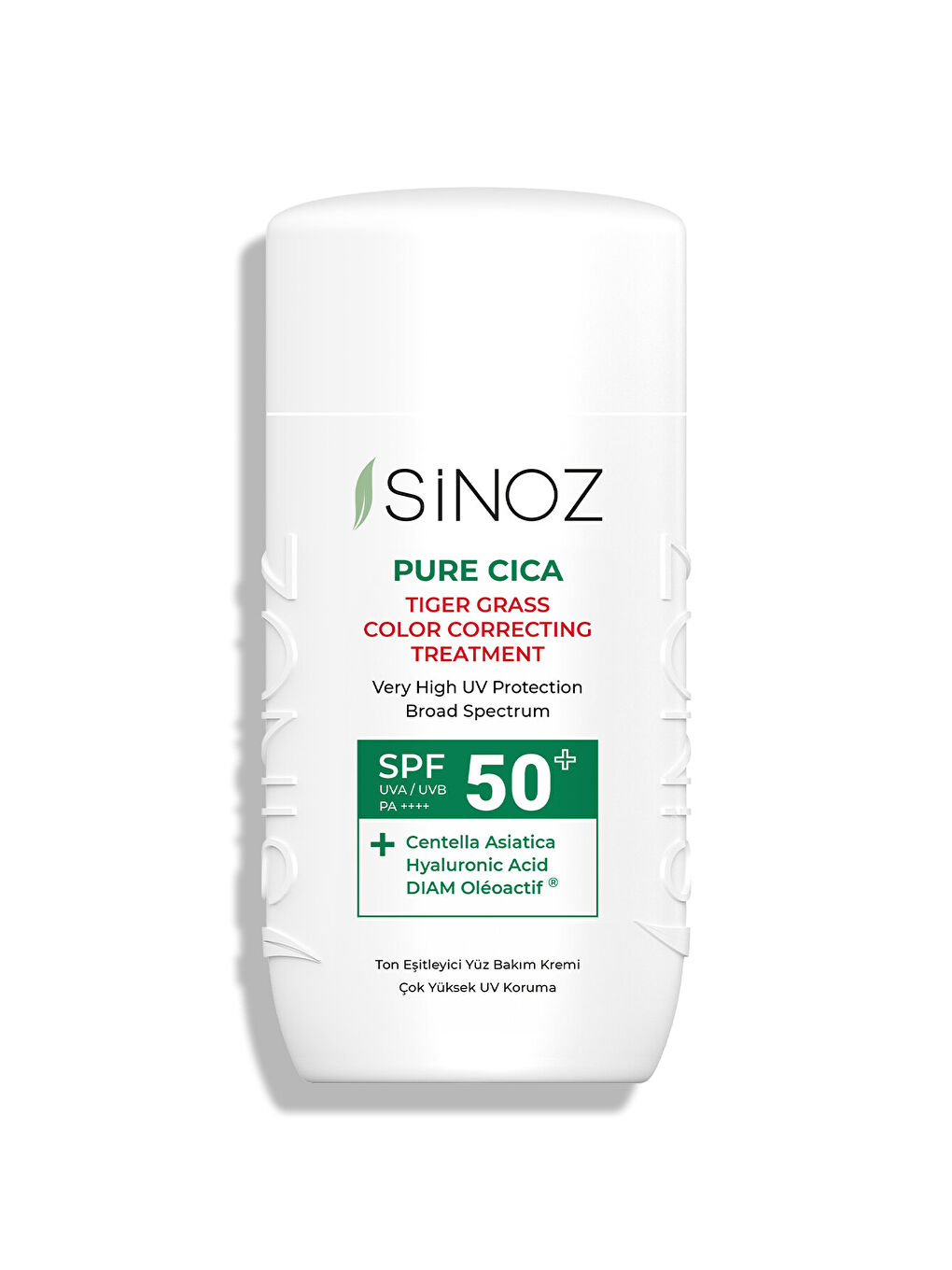 Sinoz Pure Cica Anında Ton Eşitleyici Ve Onarıcı Yüz Bakım Kremi - Yeni Nesil Mineral Güneş Filtresi Spf50 - 8